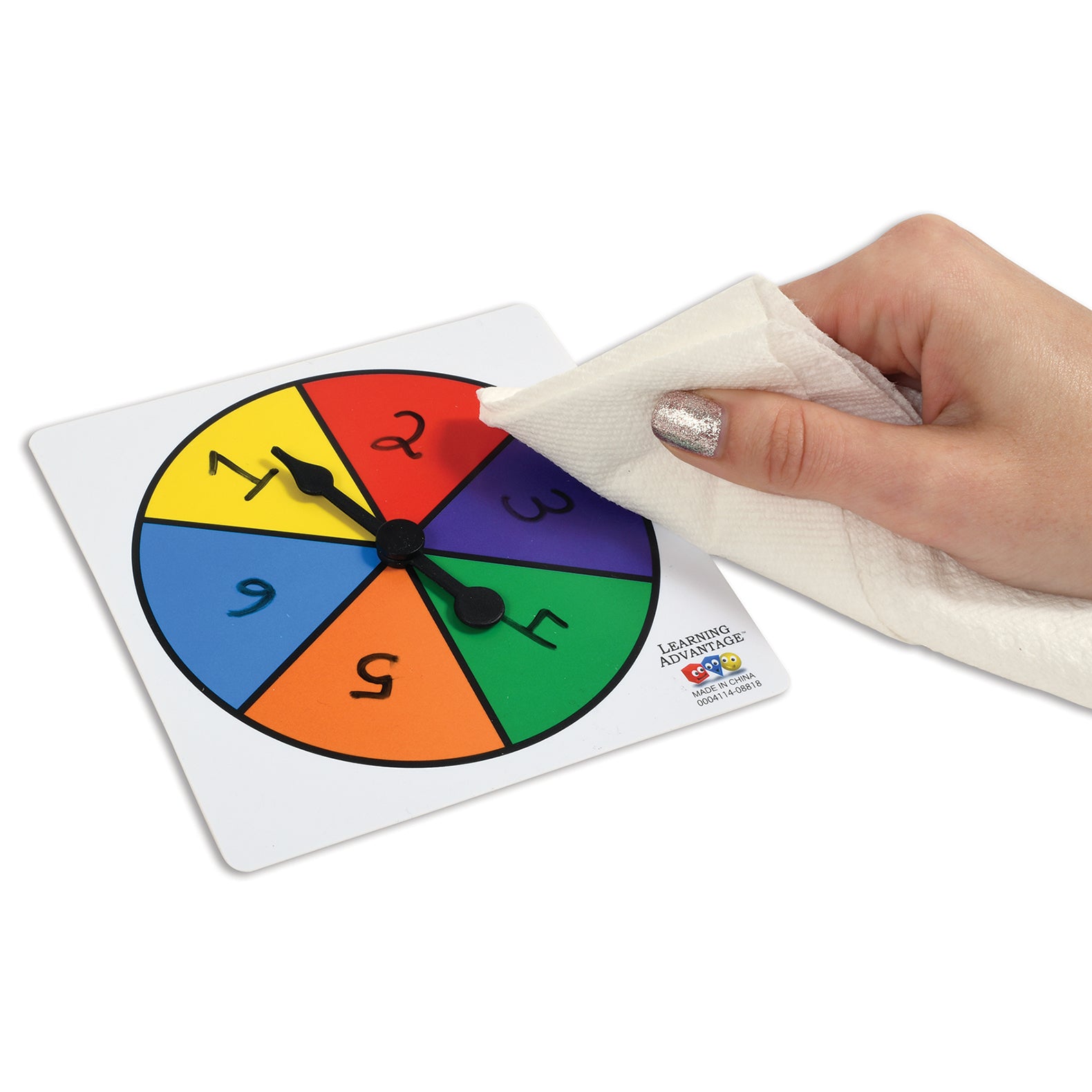 Six-Color Spinners - Set of 5