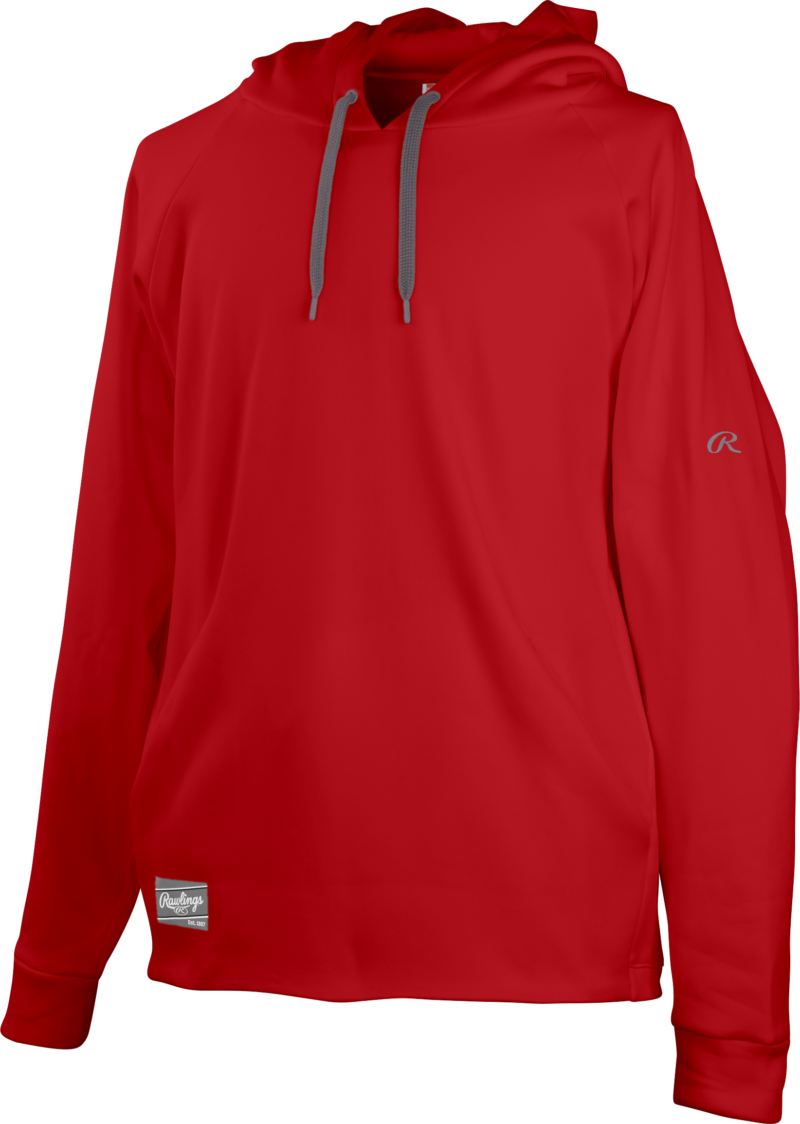 Rawlings Adult Colorsync Performance Pullover Hoodie - Small - Scarlet