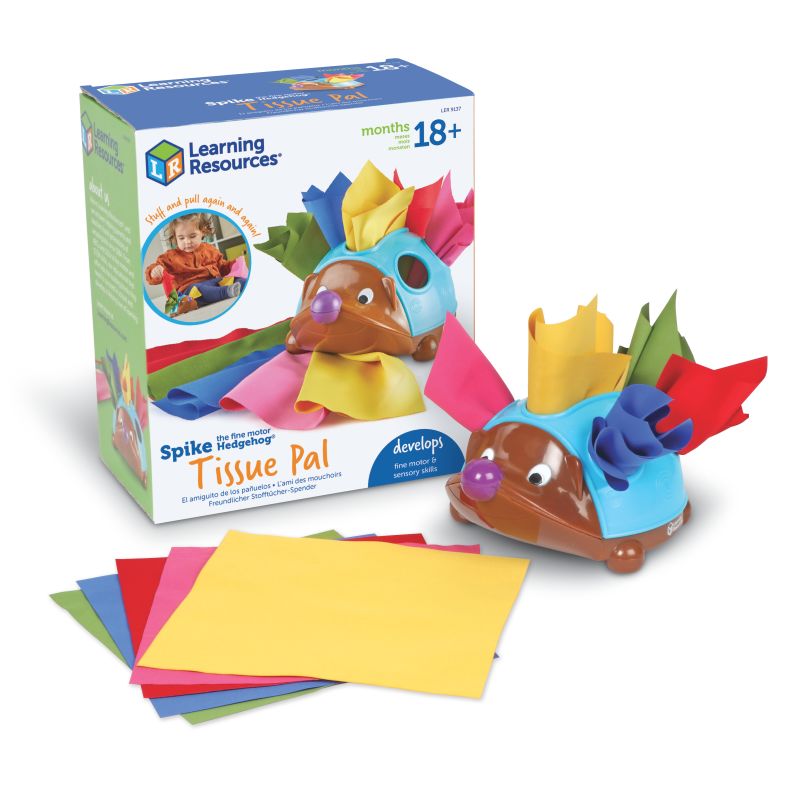 Spike the Fine Motor Hedgehog Tissue Time