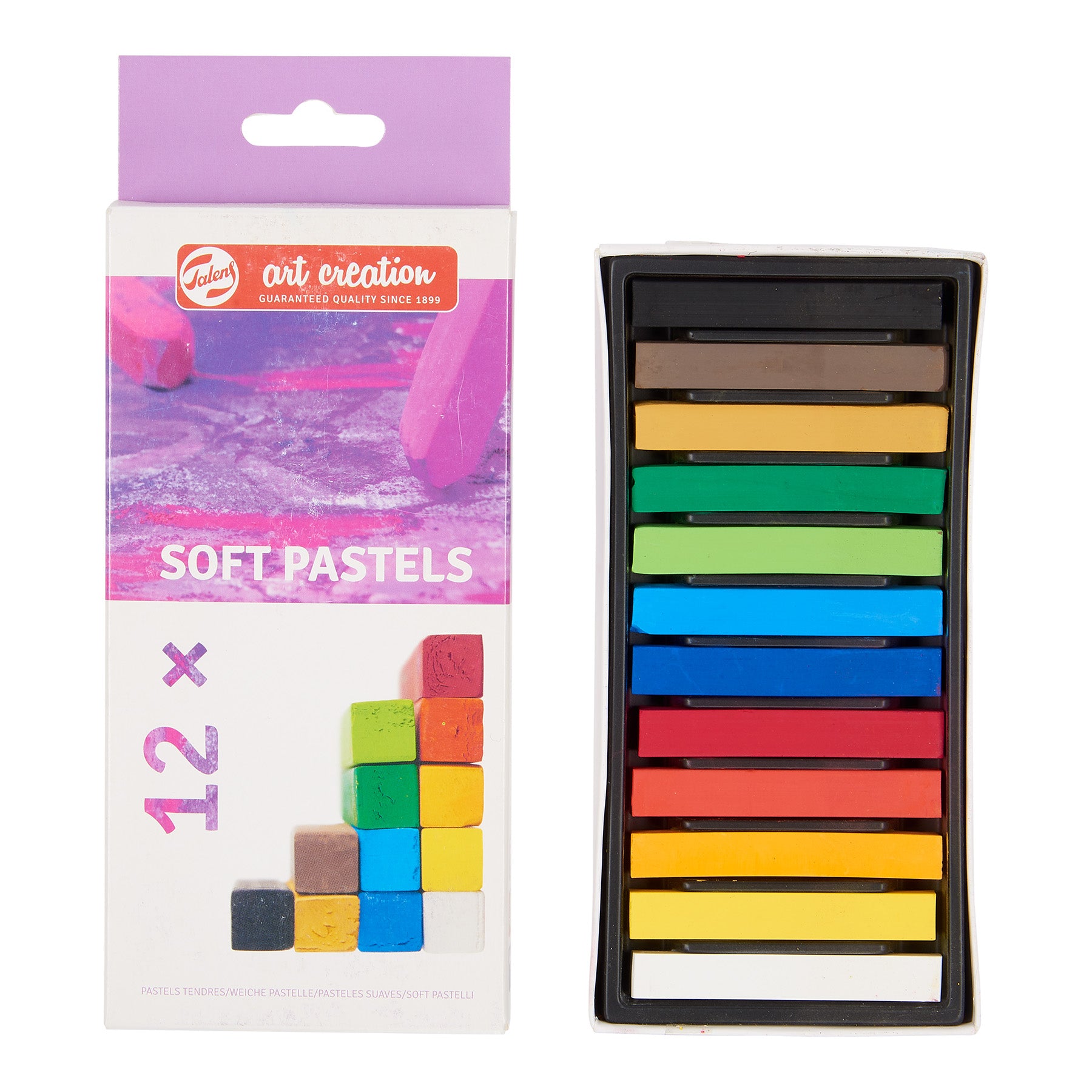 Soft Pastel Set, 12 Sticks
