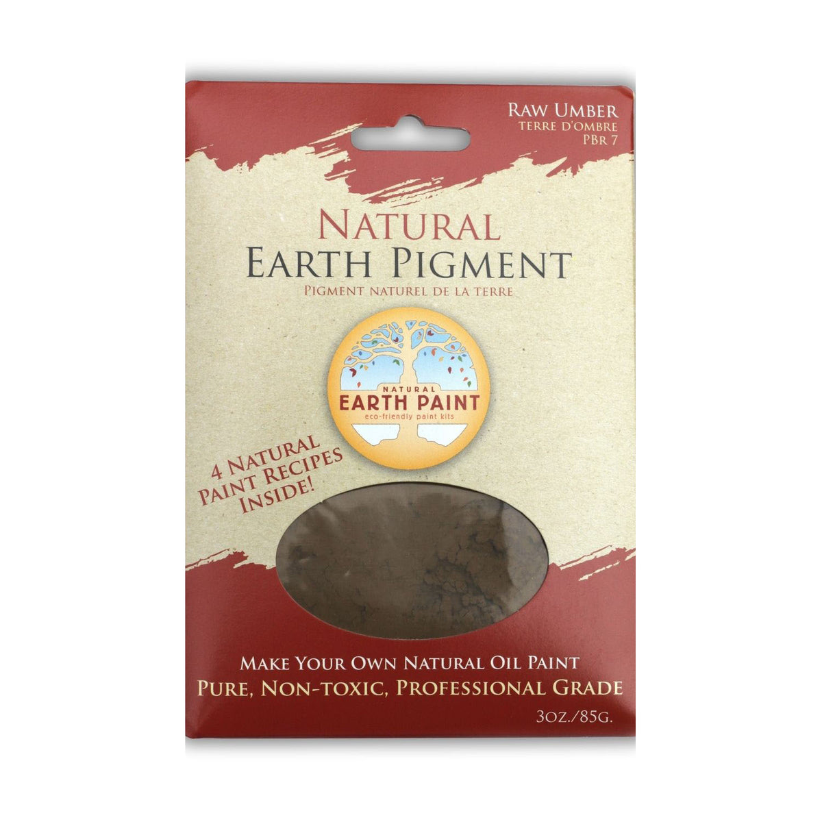 (2 EA) PIGMENT RAW UMBER 3OZ