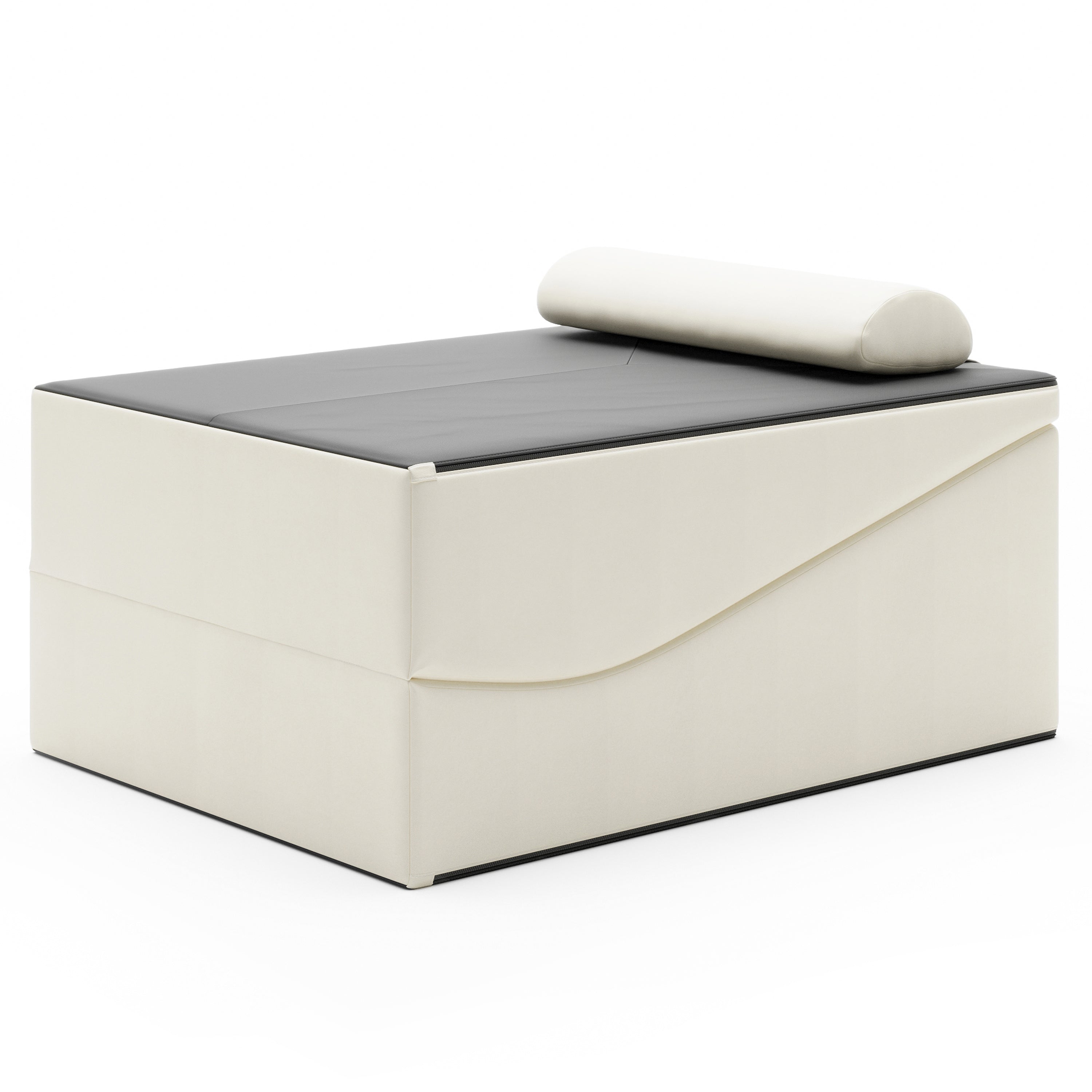 Jaxx Clermont Sun Lounger - Luxurious Waterproof Poolside Lounge & Outdoor Chaise - Sunbrella Slate
