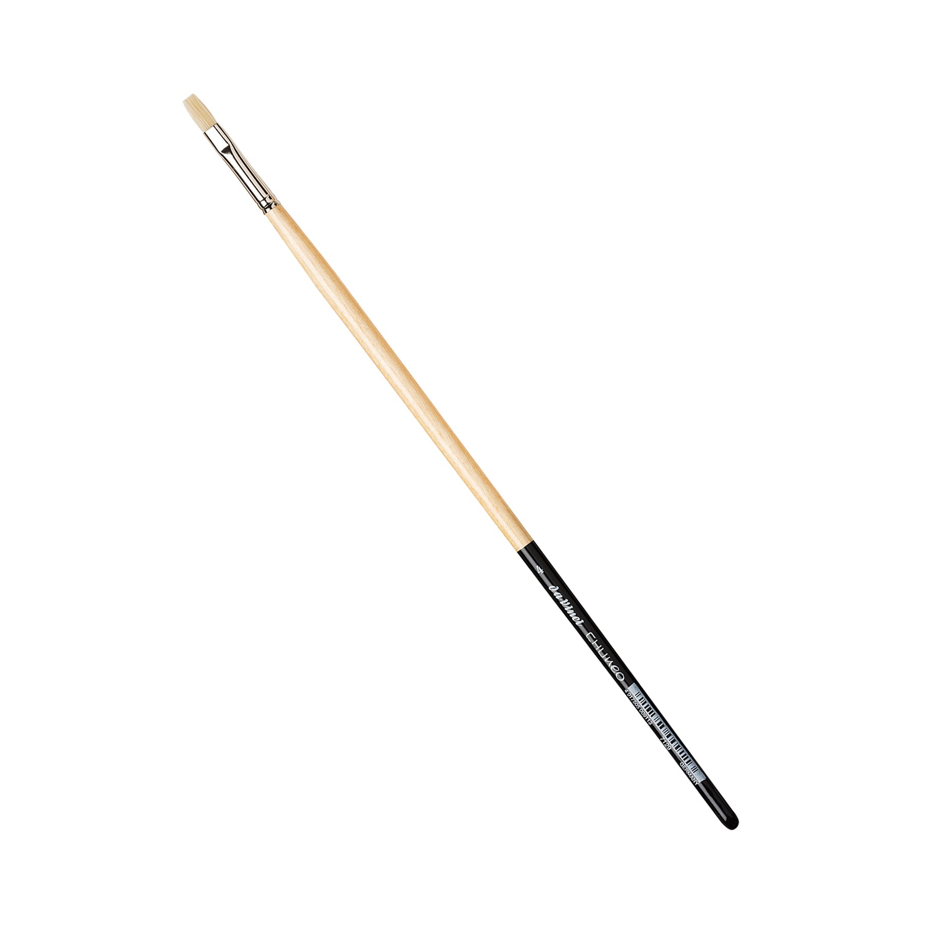 CHUNEO Synthetic Hog Bristle, Oil, Flat, Series 7129, Size 4