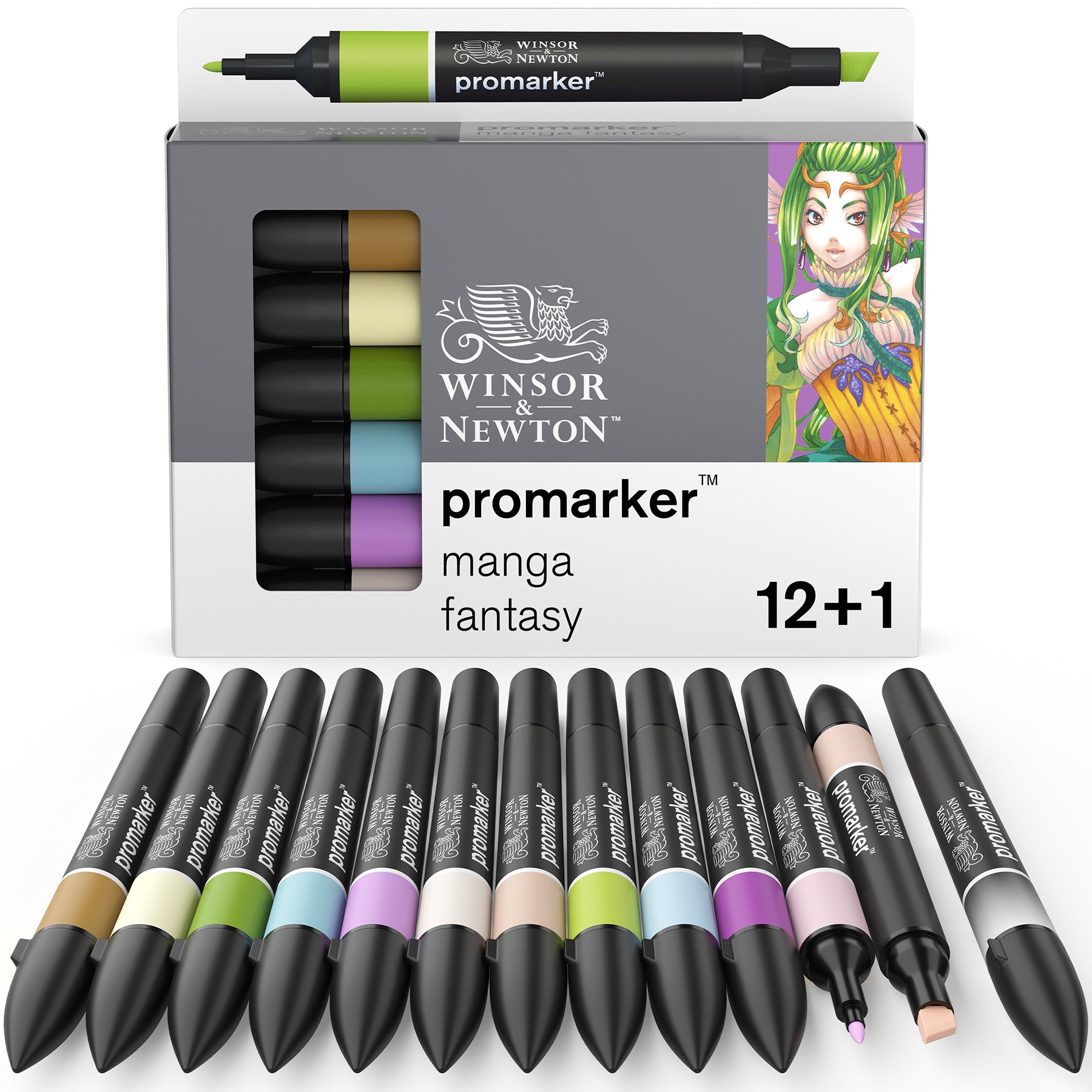 WN ProMarker 12+1 Manga Fantasy