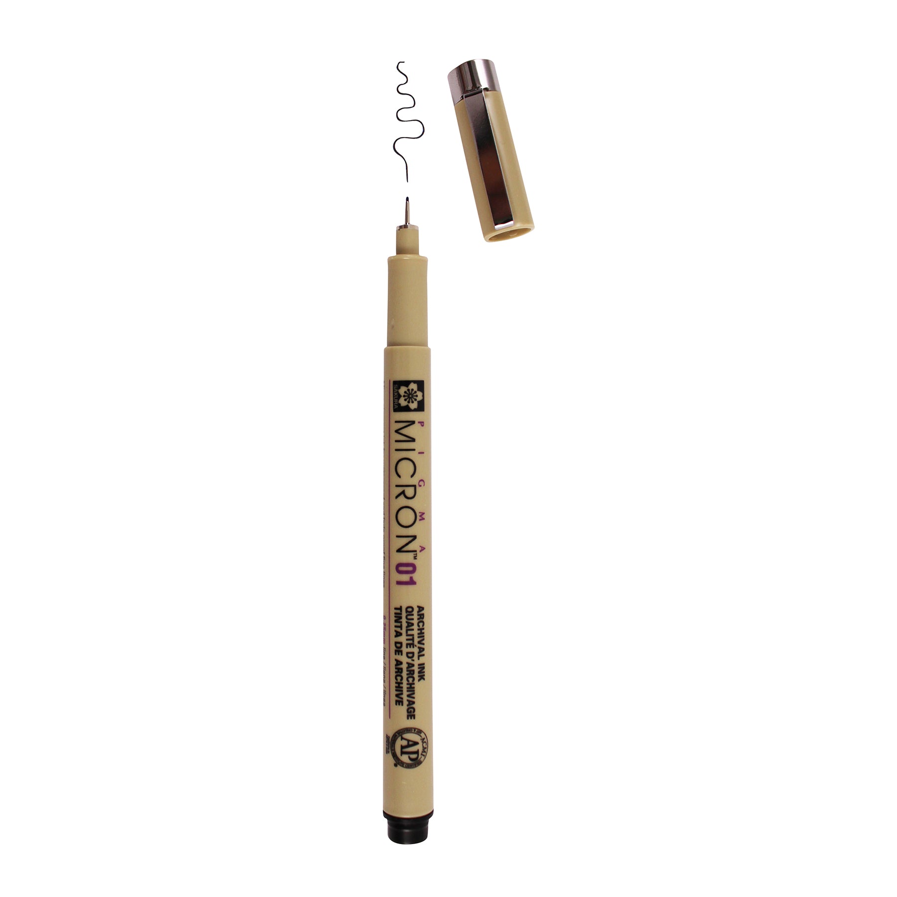 Pigma Micron Pen, Black, 0.25mm Size 01