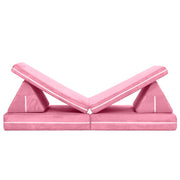 Jaxx Zipline Playscape Imaginative Furniture Playset for Creative Kids, Original Set, Pink