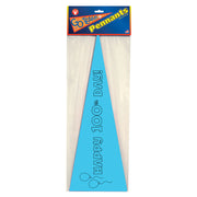 Pennants - 100 Day: 8.5"x23" Asst'd Colors, 36 Pack