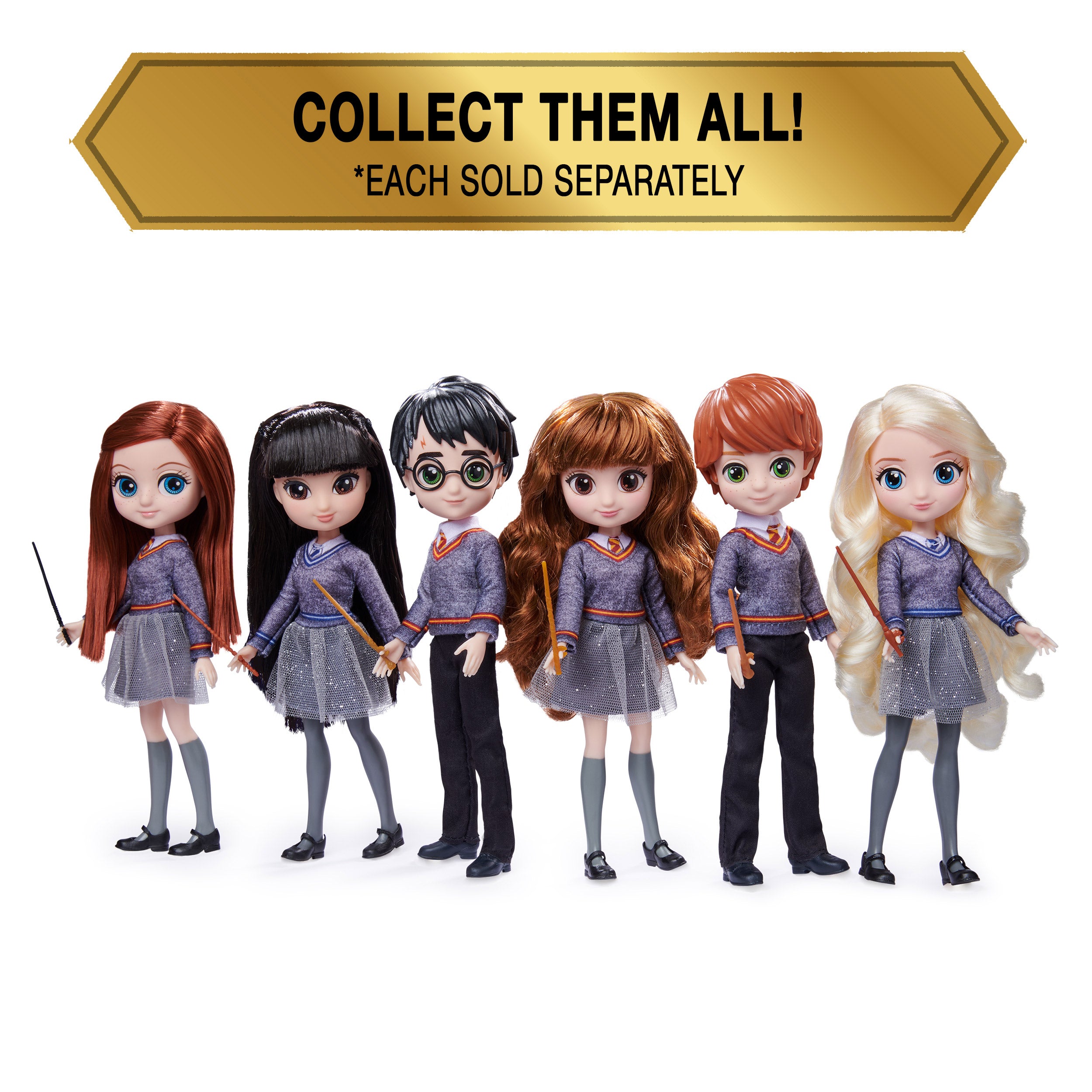 Wizarding World Harry Potter, 8-inch Hermione Granger Doll, Kids Toys for Ages 5 and up