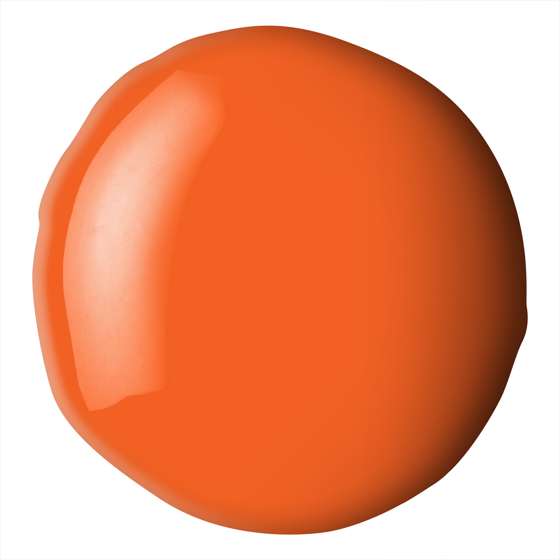 LQ BASICS Acrylic Fluid 118ml Bottle -  Fluorescent Orange