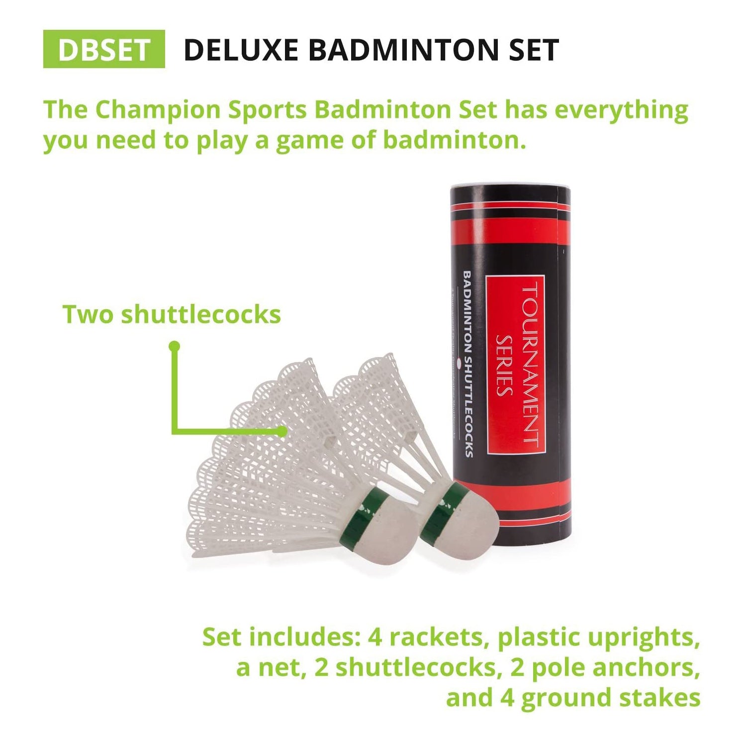 Deluxe Badminton Set