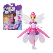 Crystal Flyers, Magical Flying Doll with Crystal Wings, Interactive Kids Toys for Ages 5 and up