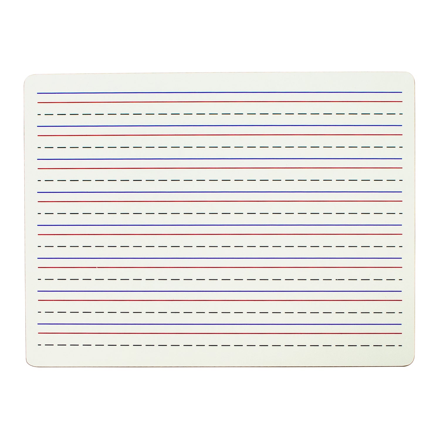 Two-Sided Dry Erase Lapboard, Lined on One Side