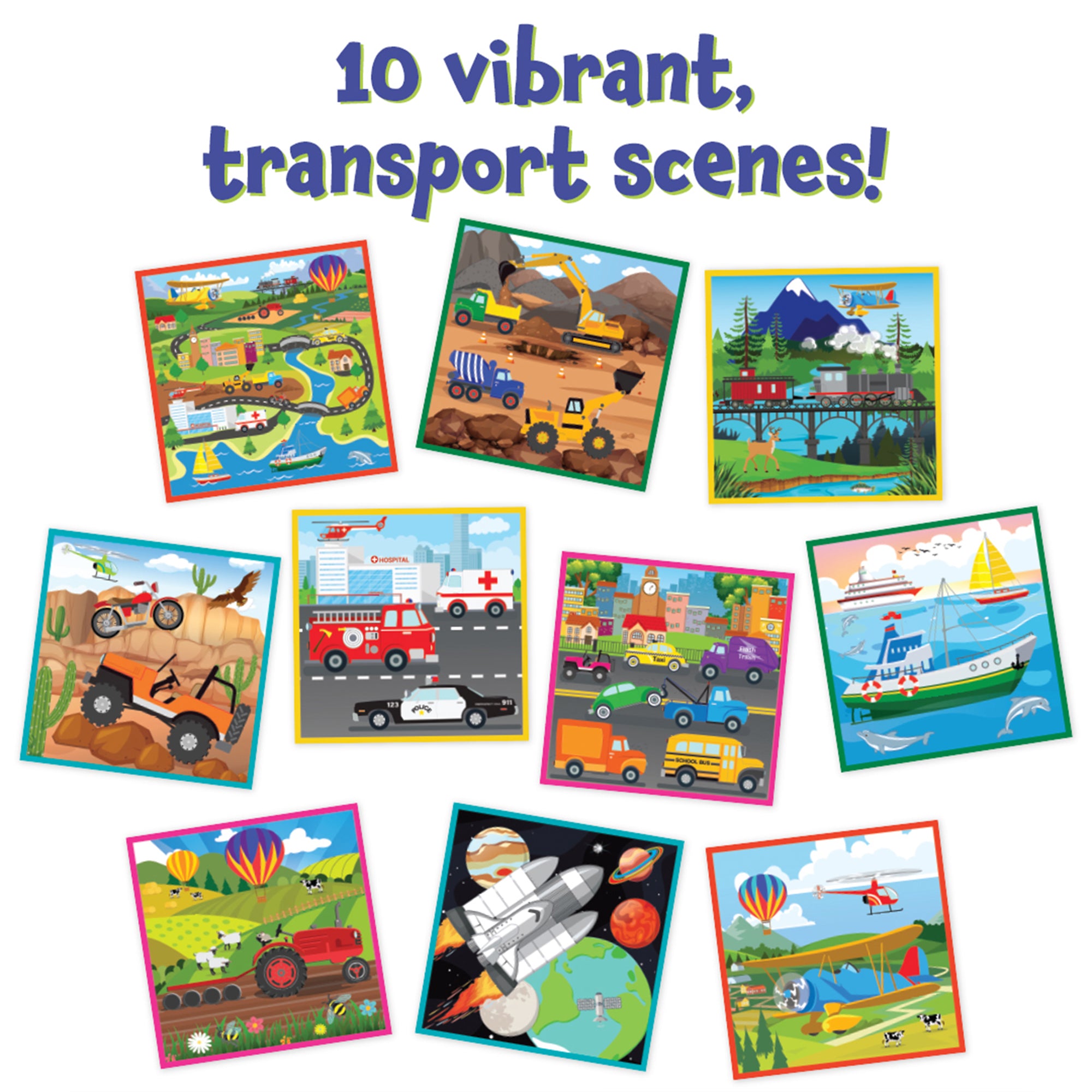 Magic Scratch Paper, Transport