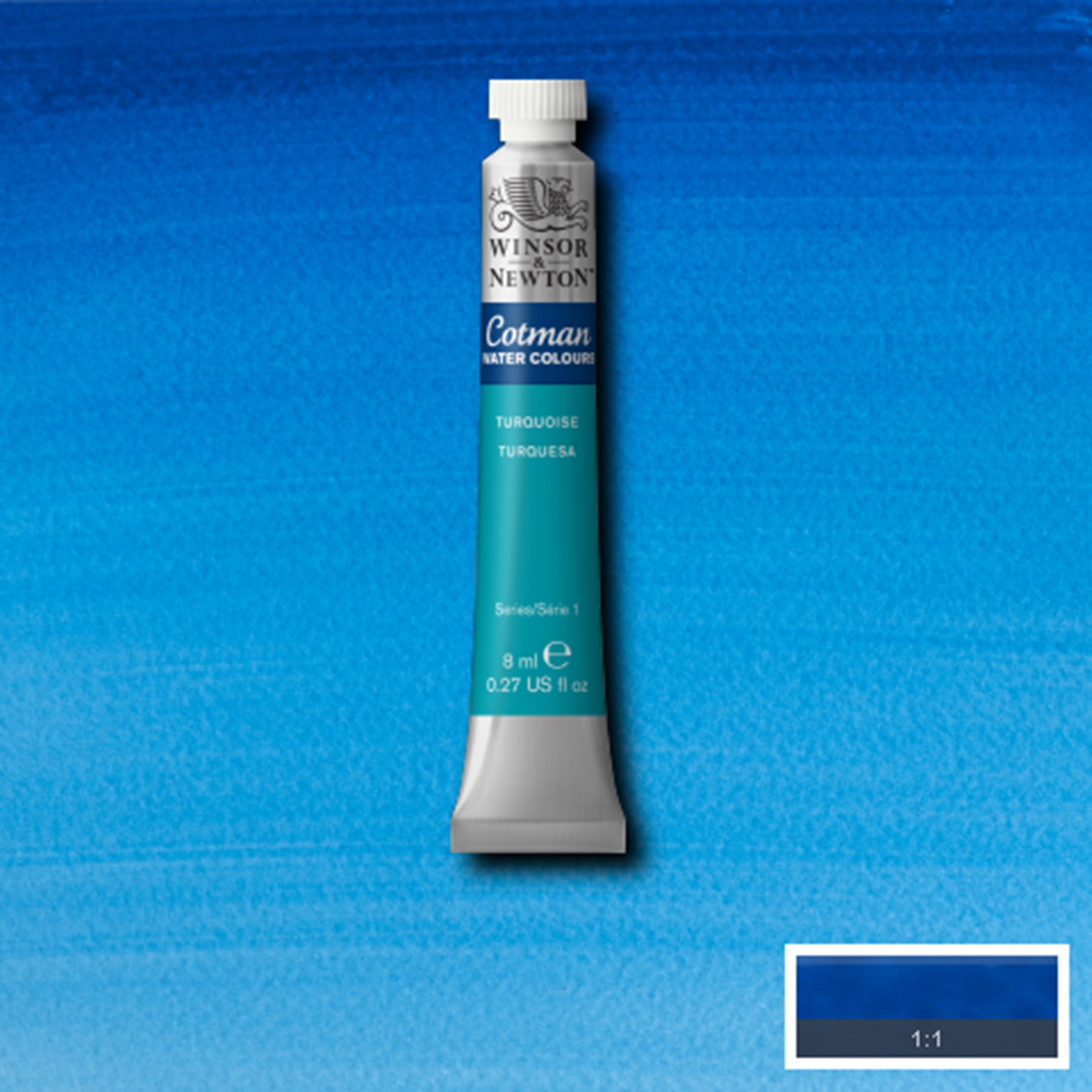 CWC 8ml tube - Turquoise