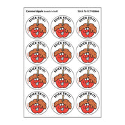 Stick To It!/ Caramel Apple Scent Stickers, 24 ct.