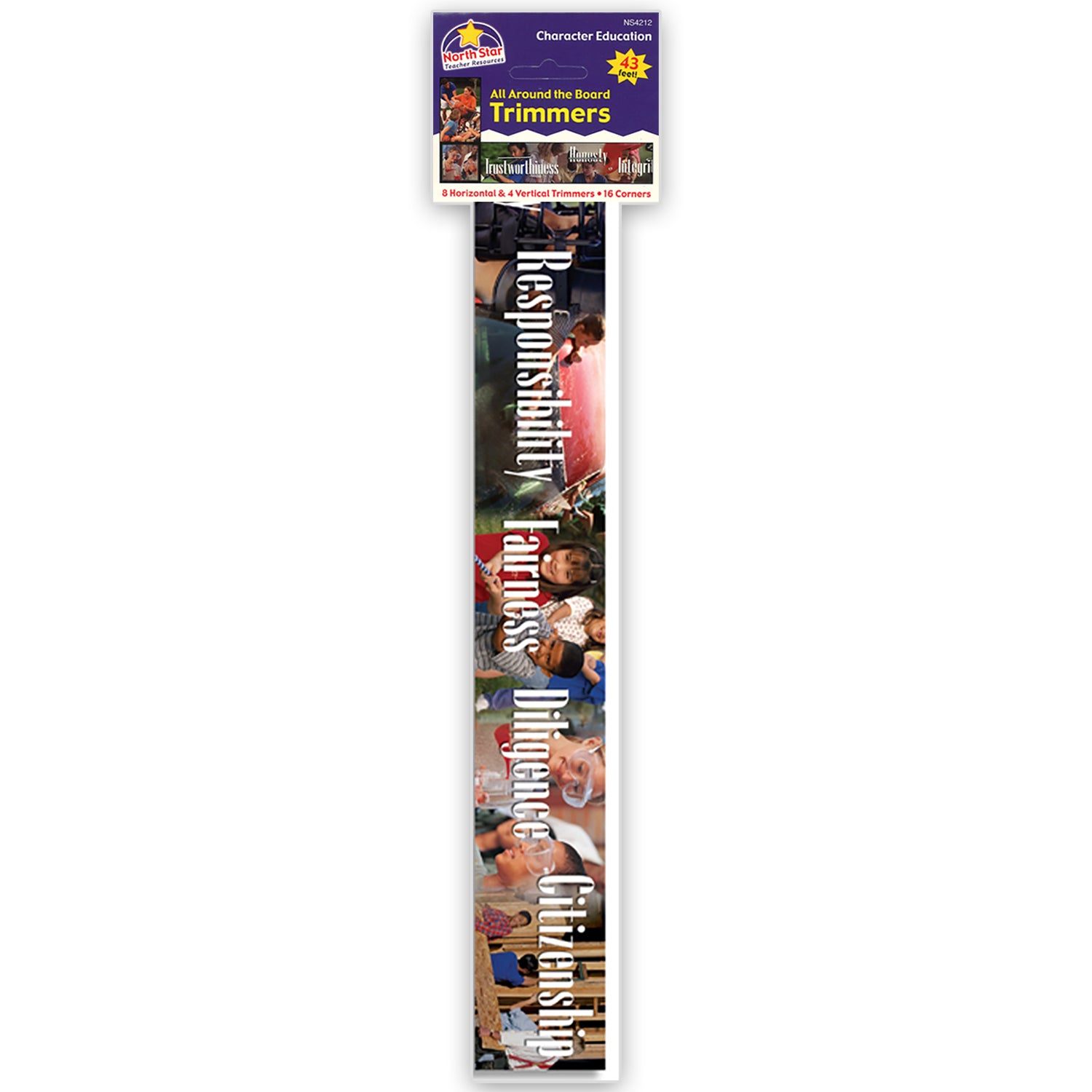 All Around the Board Trimmers, Character Education, 43 Feet
