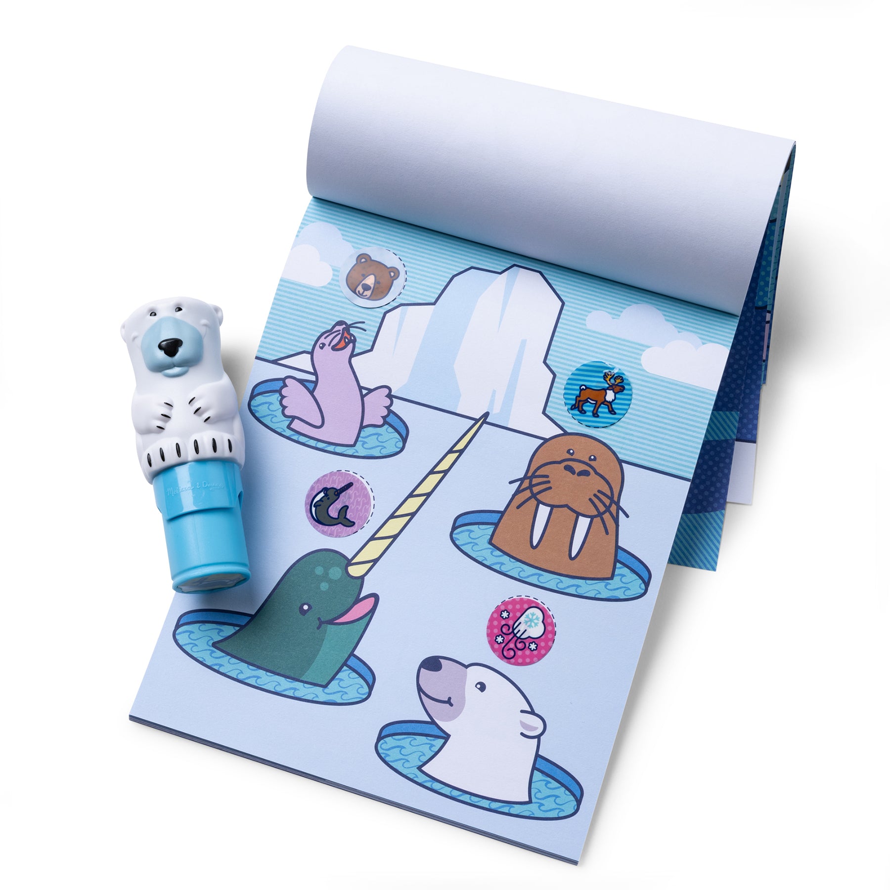 Sticker WOW! Activity Pad & Sticker Stamper Value Pack - Winter