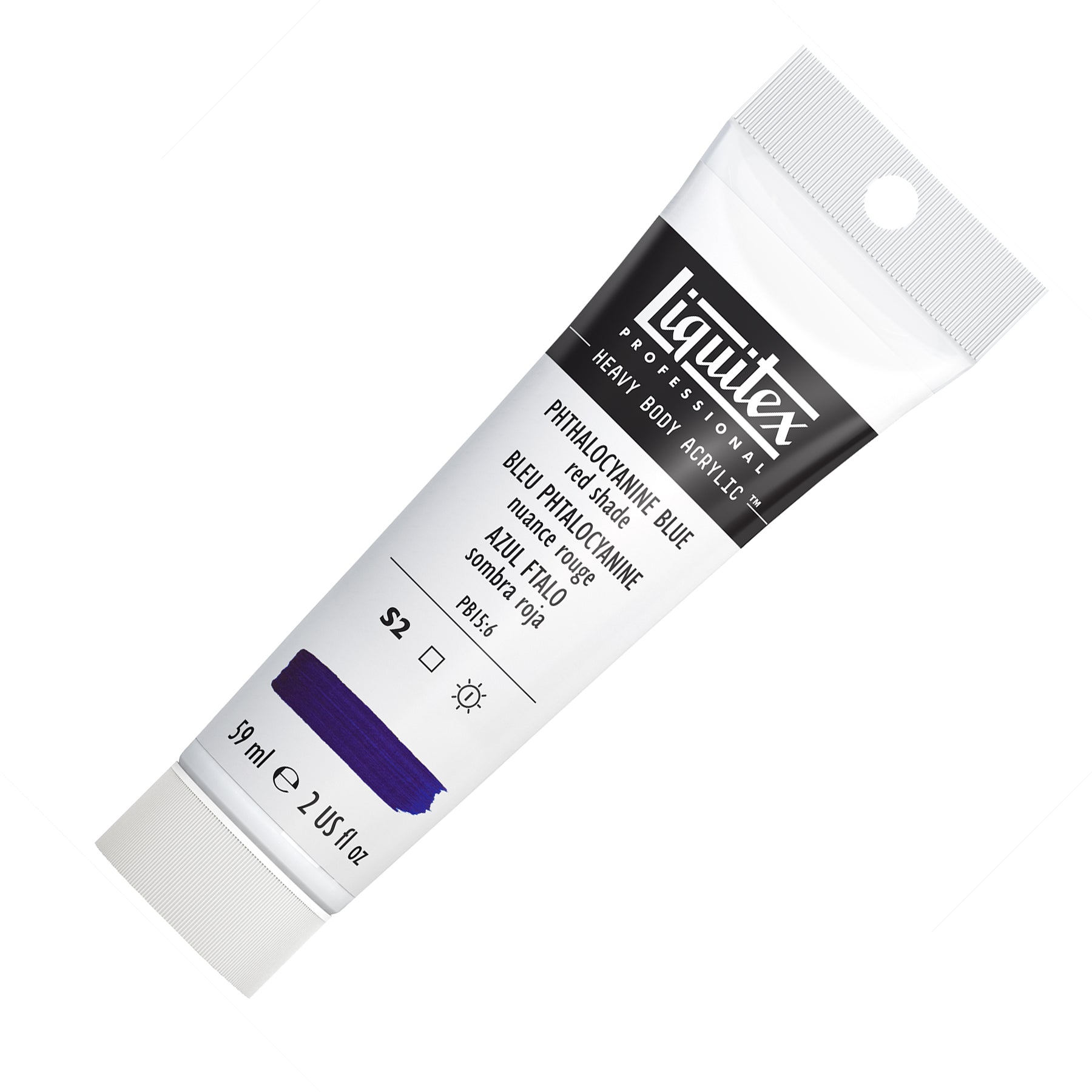 HB 59ml tube - Phthalocyanine Blue (Red Shade)