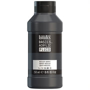 LQ BASICS Acrylic Fluid 250ml Bottle -  Iridescent Graphite