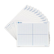 Double-Sided (X, Y Axis) Dry-Erase Mats (Set/10)