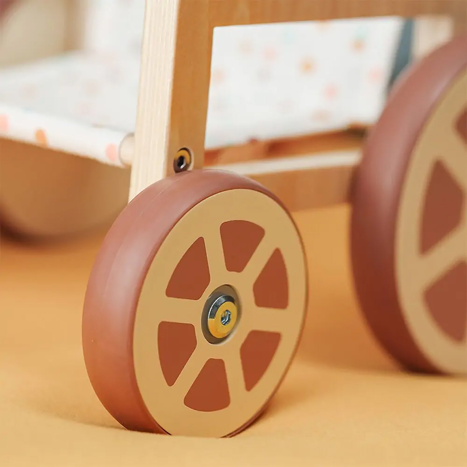 Wooden Wheelchair Doll Accessory