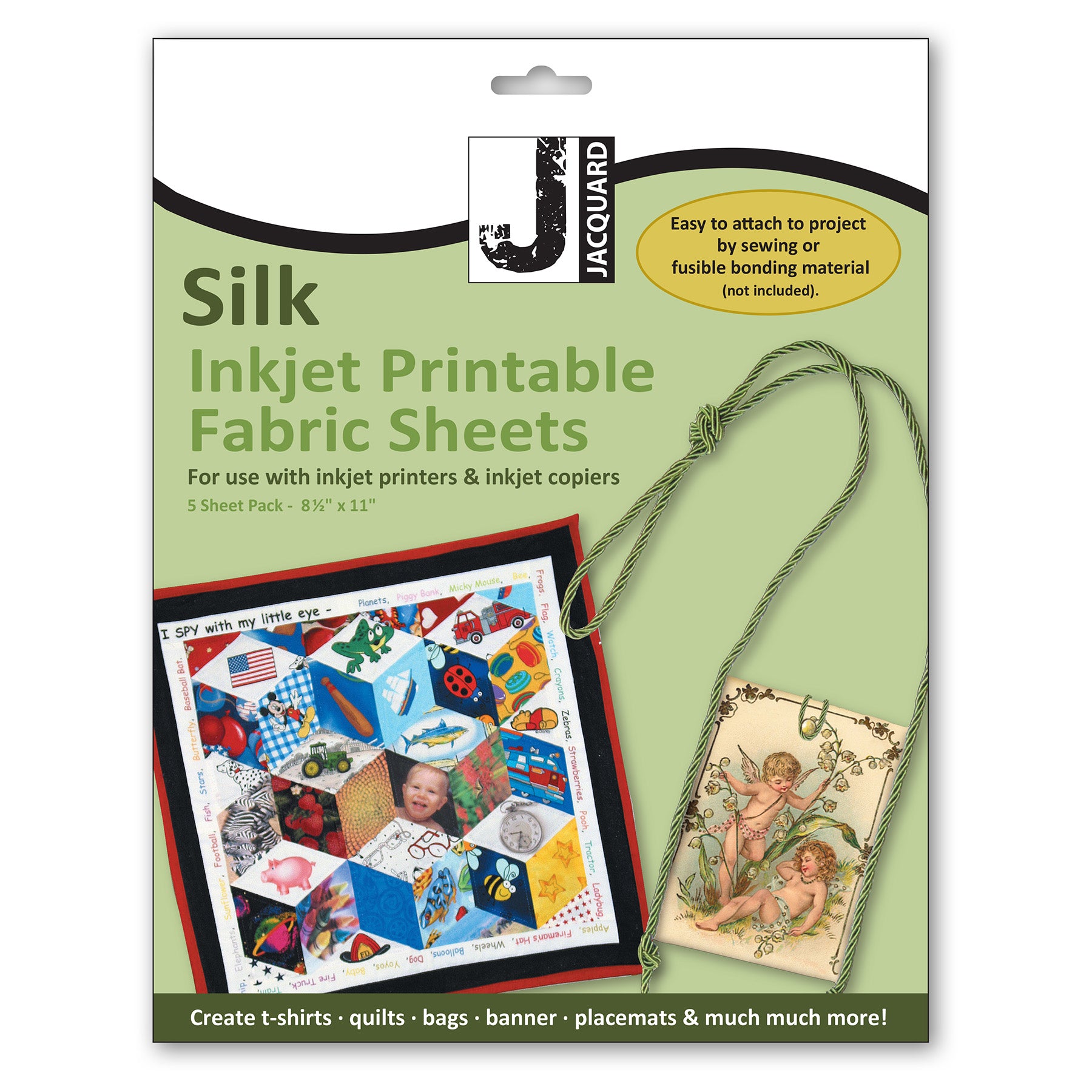 INKJET PRINT ON SILK 5 PK