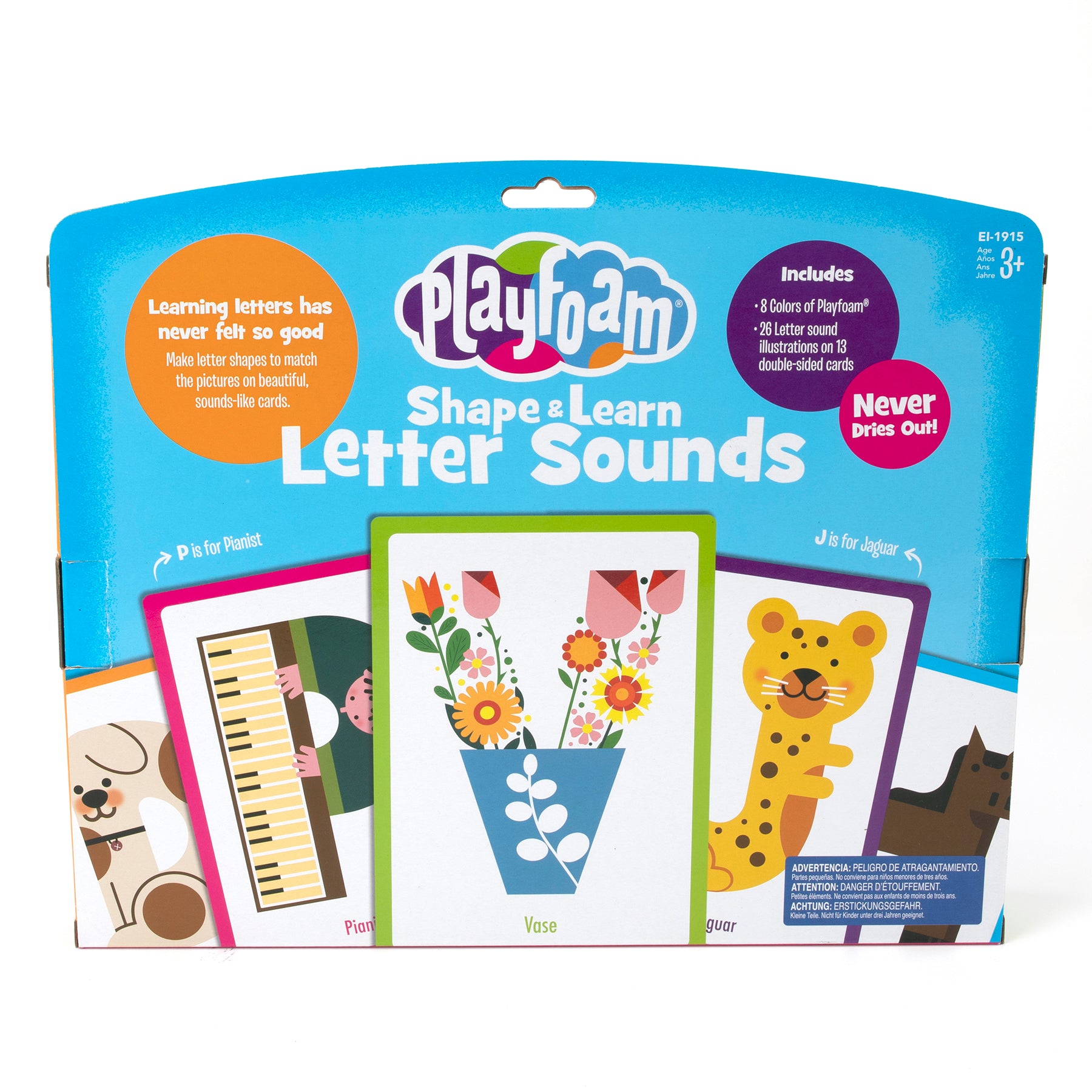 Playfoam® Shape & Learn Letter Sounds