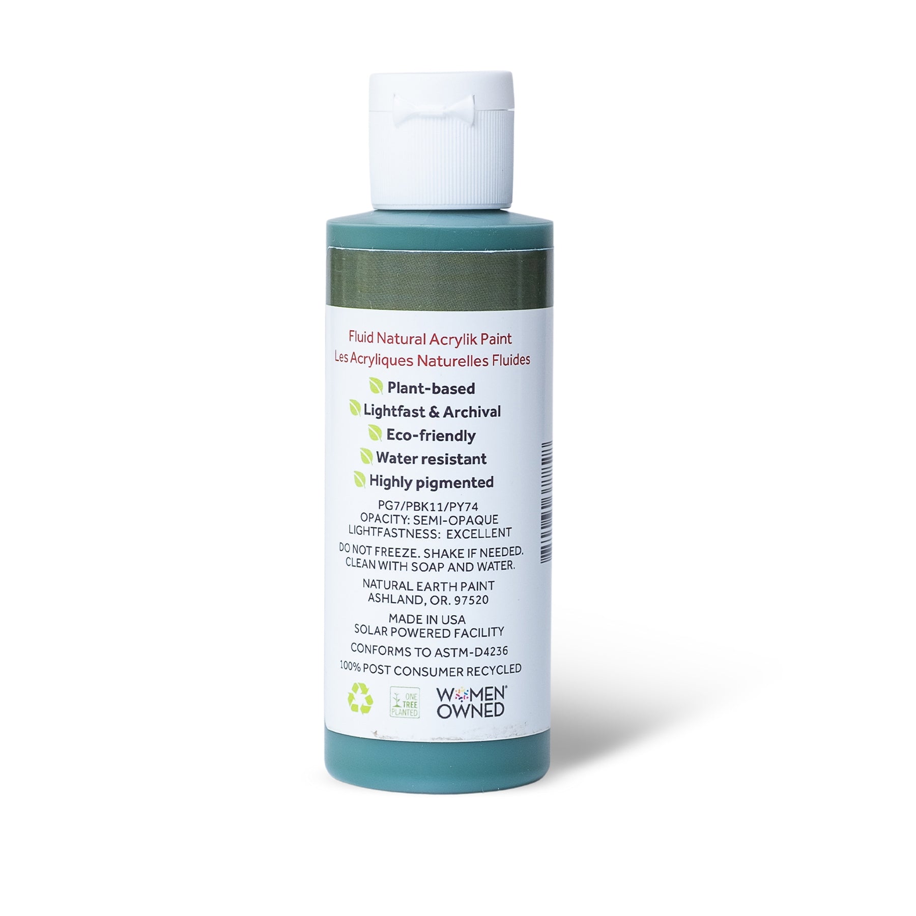 Natural Fluid Acrylik - 4 oz - Sap Green