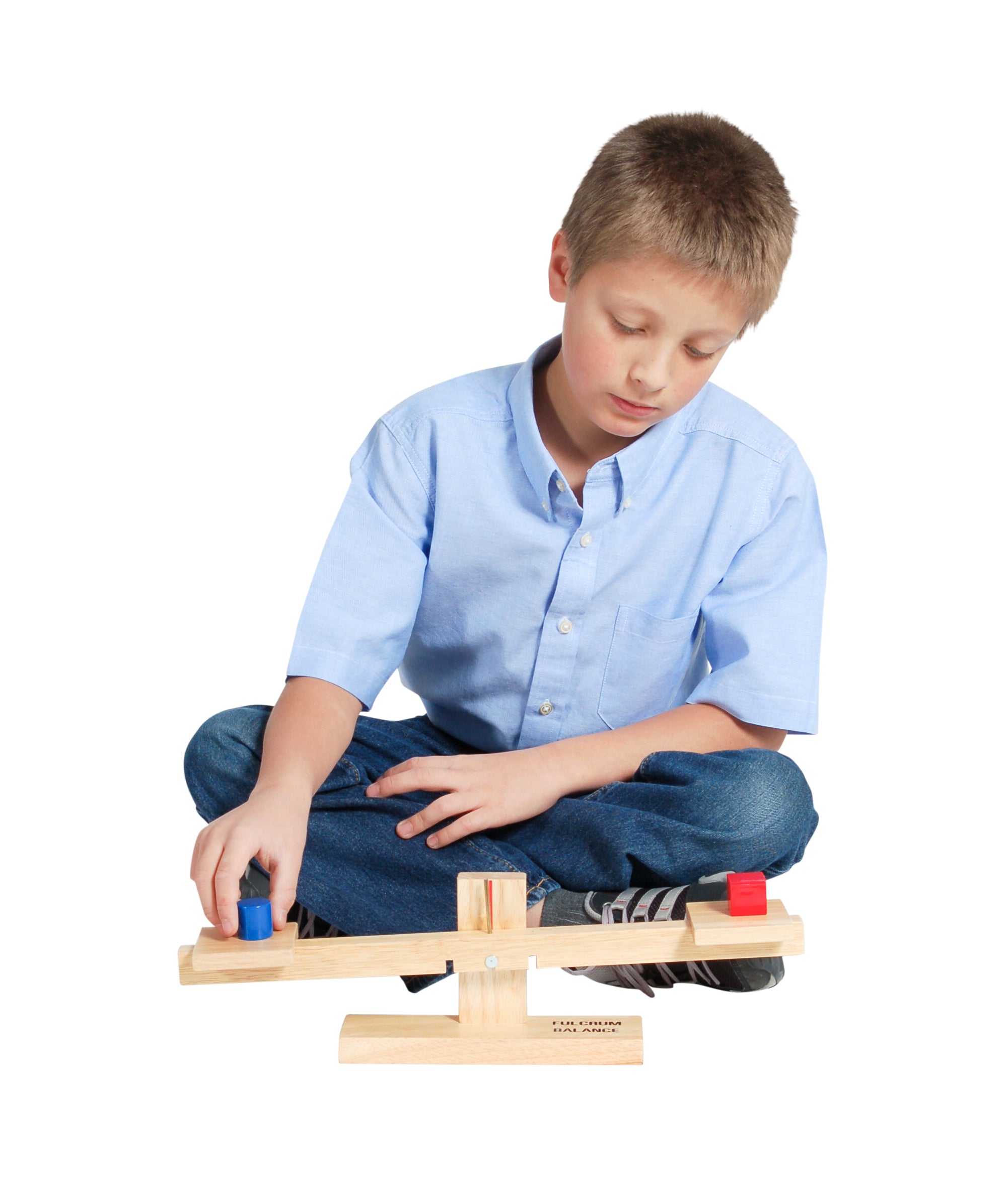 Fulcrum Balance Wooden Model