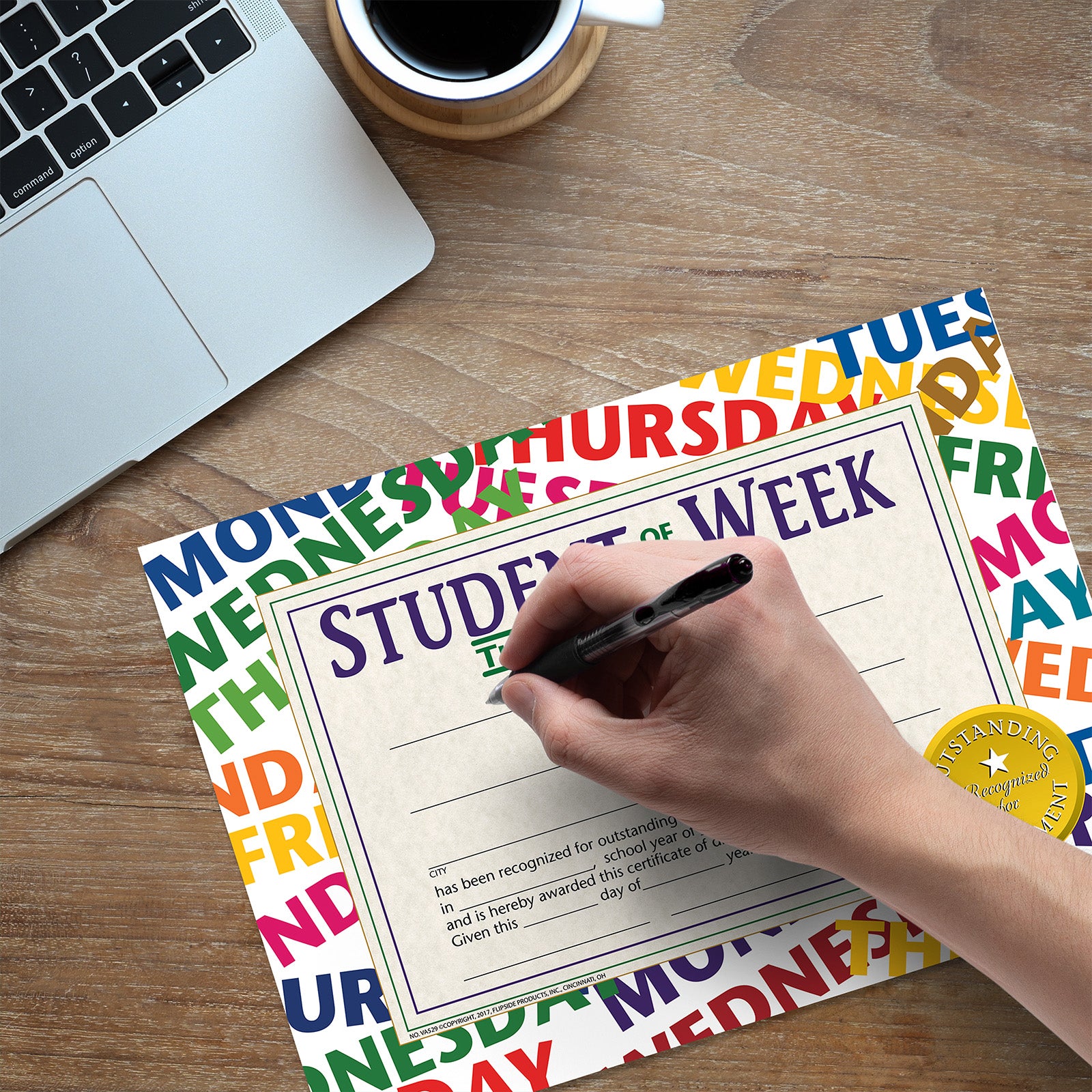 Student of the Week Certificate, 8.5" x 11", Pack of 30