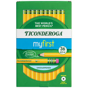 My First Ticonderoga® Pencil with Eraser, 36 Count