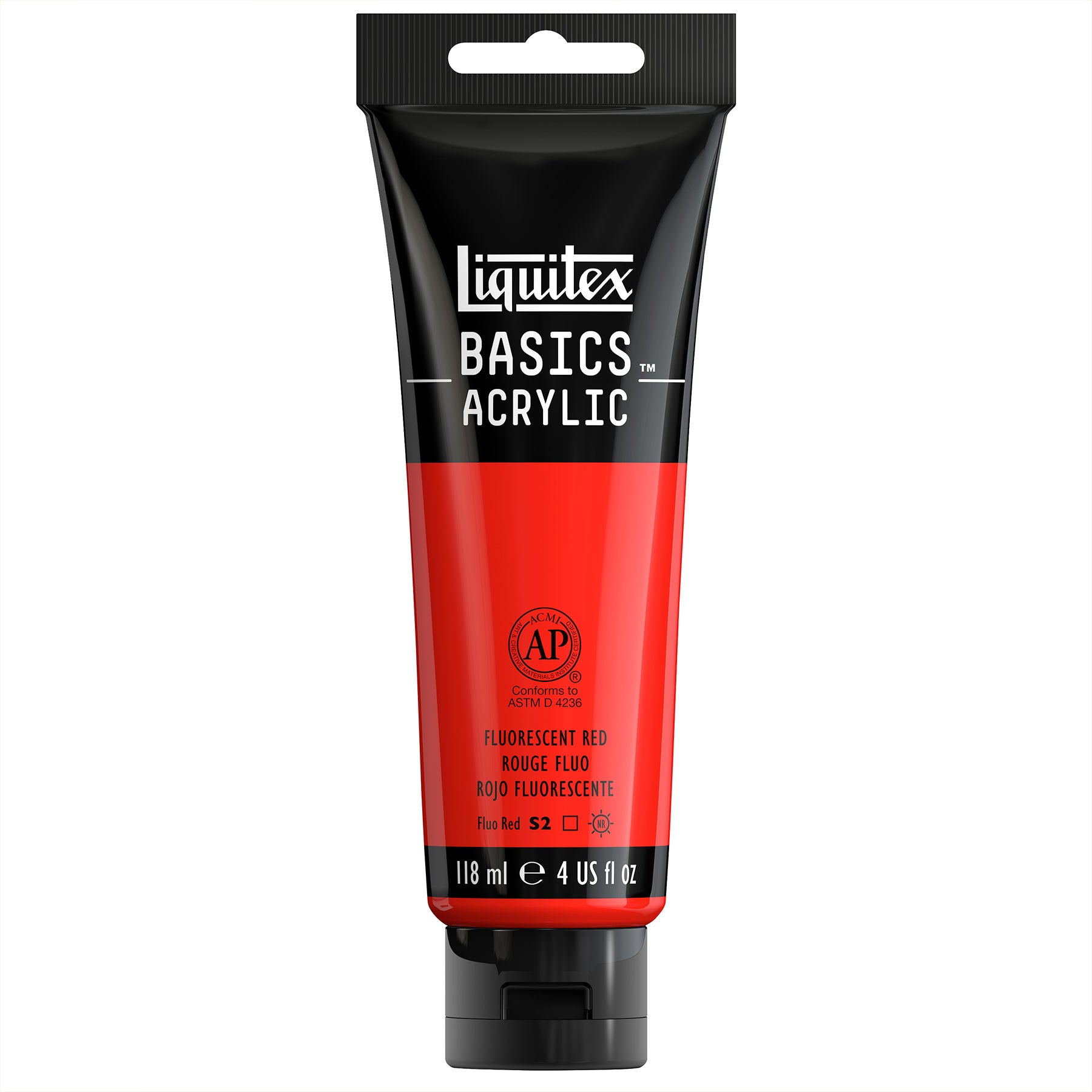 LQ BASICS 118ml tube - Fluorescent Red