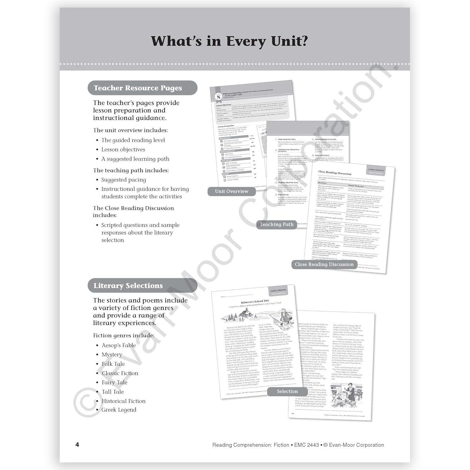 Reading Comprehension: Fiction, Grade 3