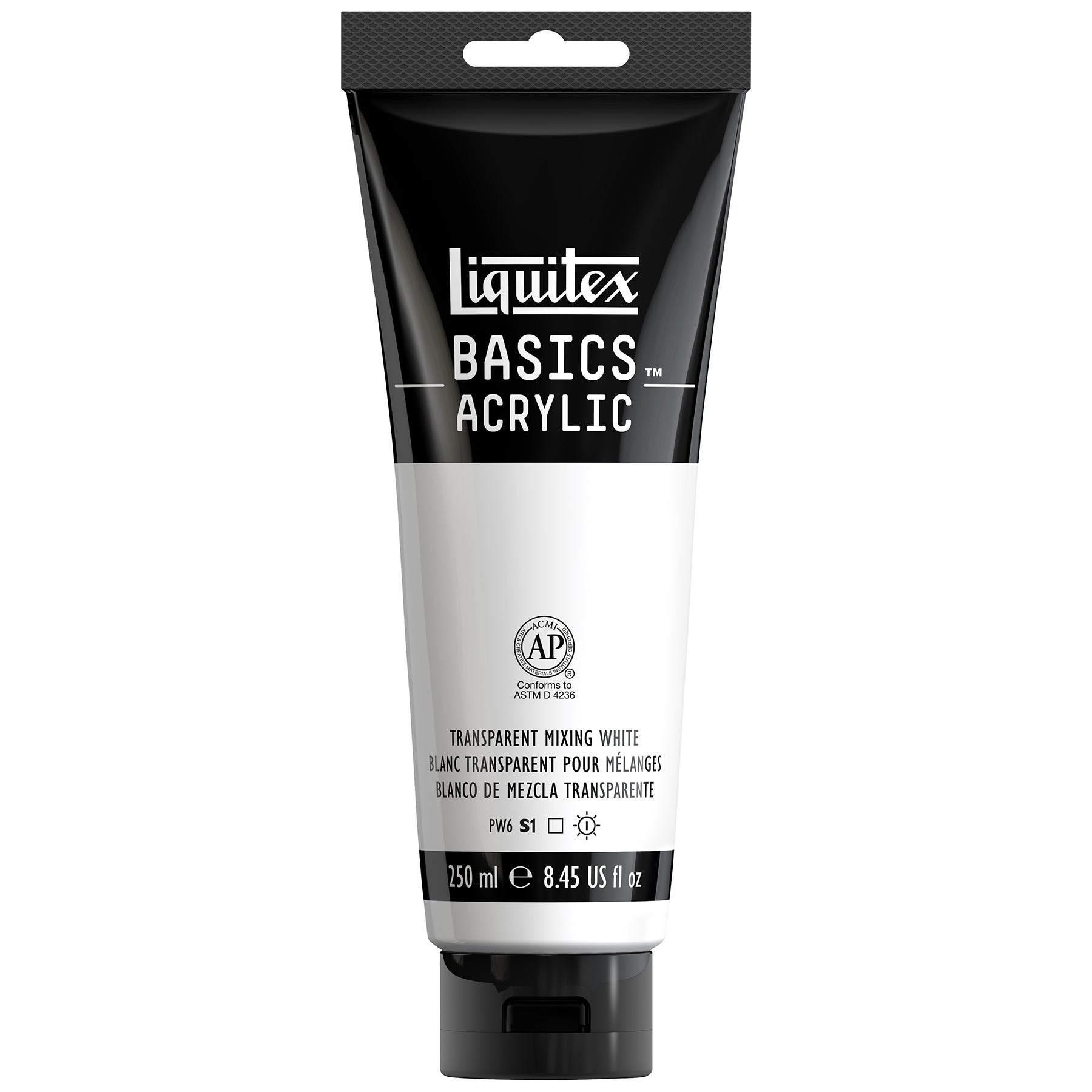 LQ BASICS 250ml tube - Transparent Mixing White