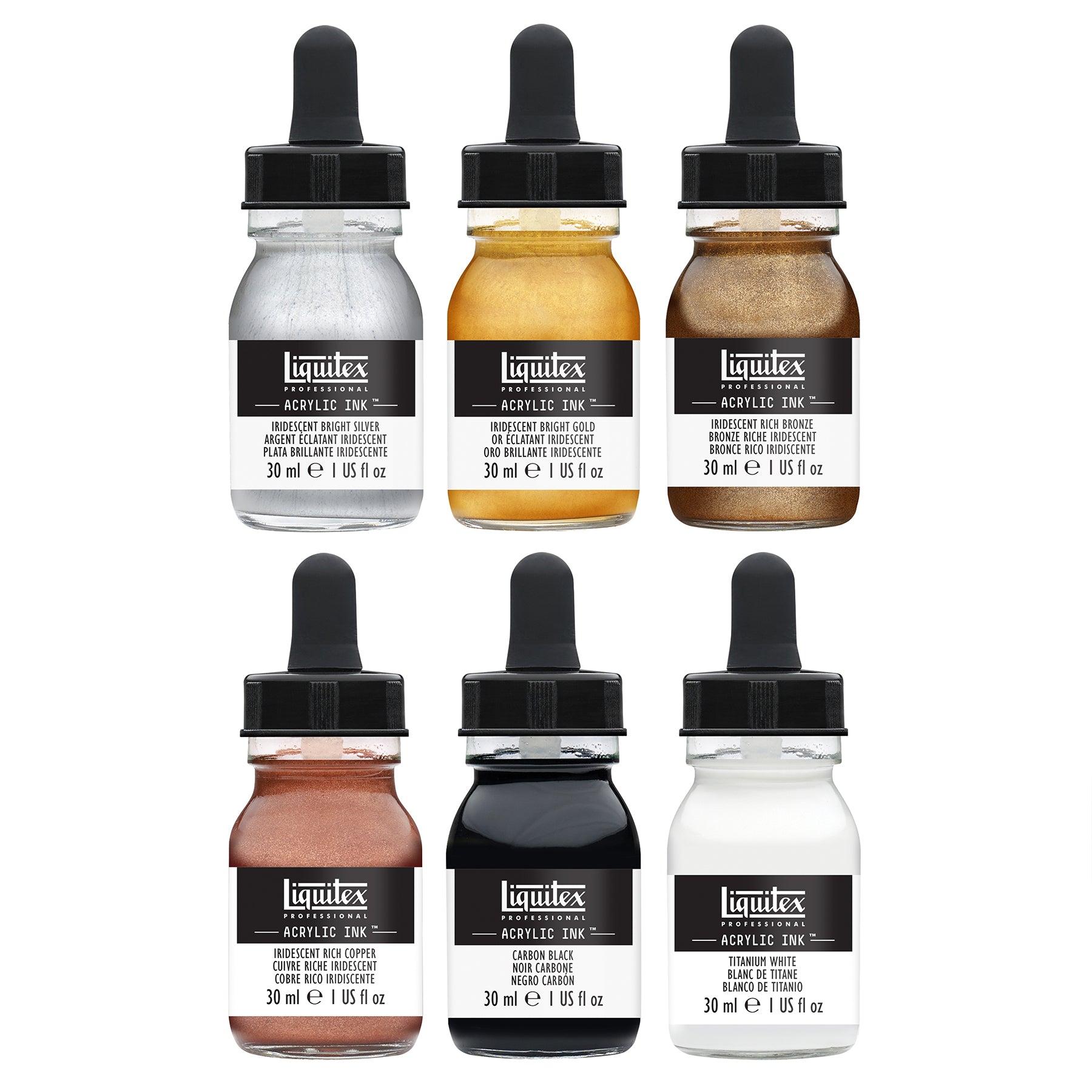 LQ Ink 6 Iridescent Set