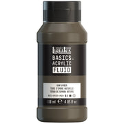LQ BASICS Acrylic Fluid 118ml Bottle -  Raw Umber
