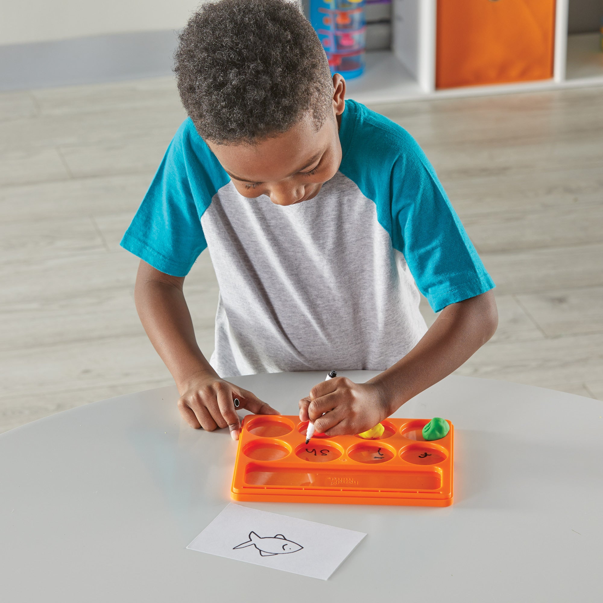 Sound Segmenting Trays, Set of 6