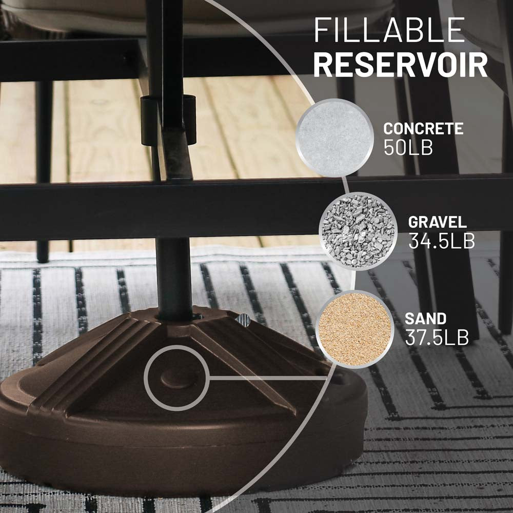 Umbrella Base Empty (Bronze)