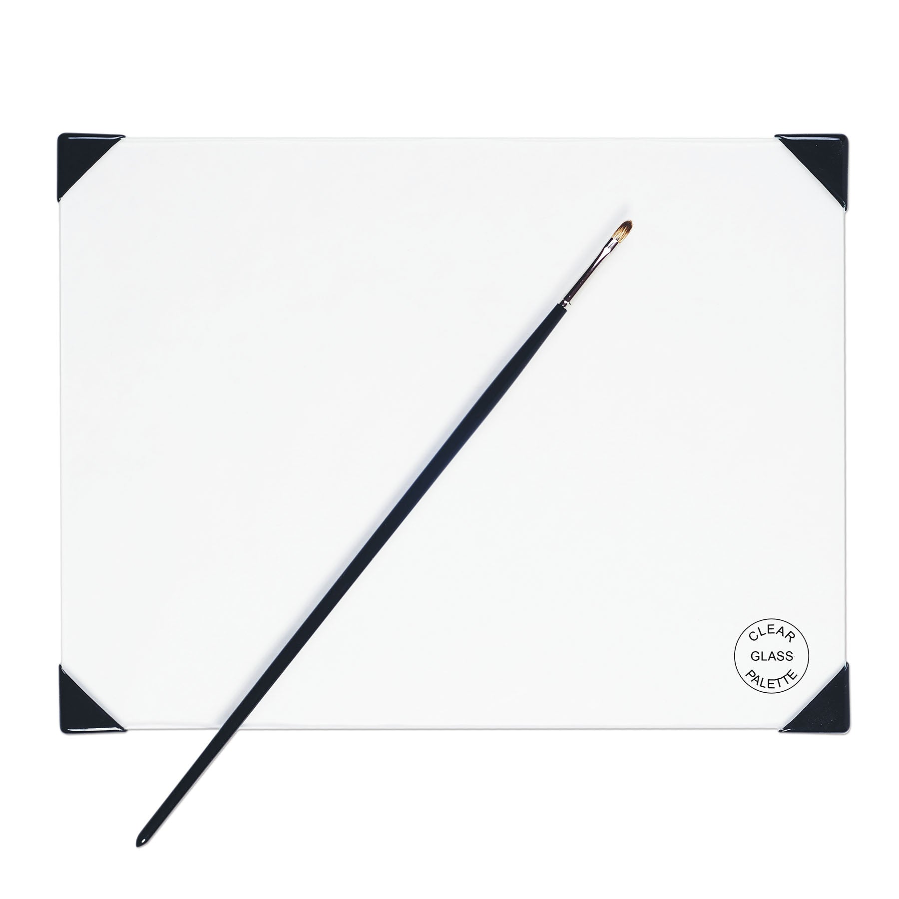 POSH table top palette Glass Clear 9x12
