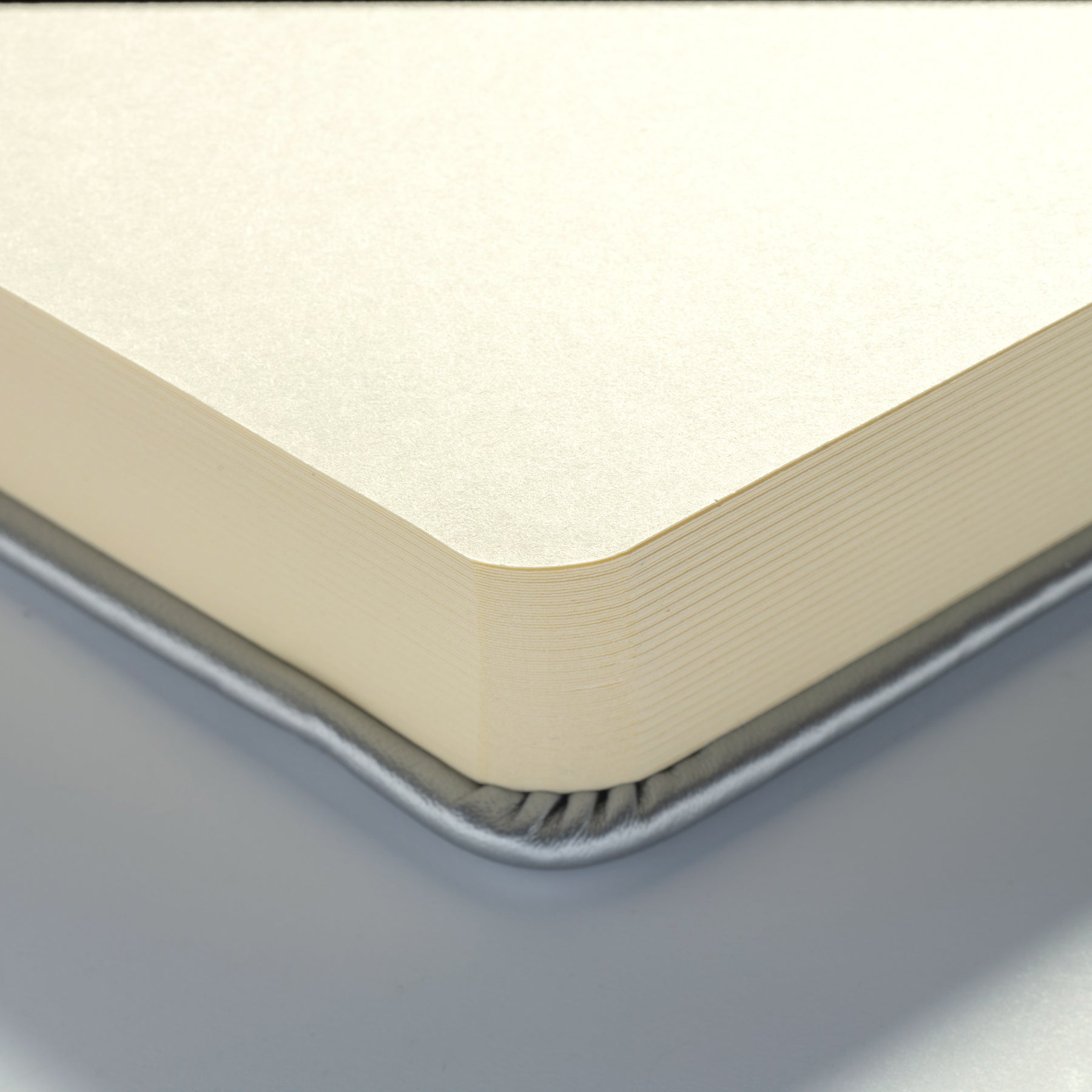 Sketchbook, 80 Sheets, 90lbs, Shiny Silver Cover, 5.1" x 8.3"