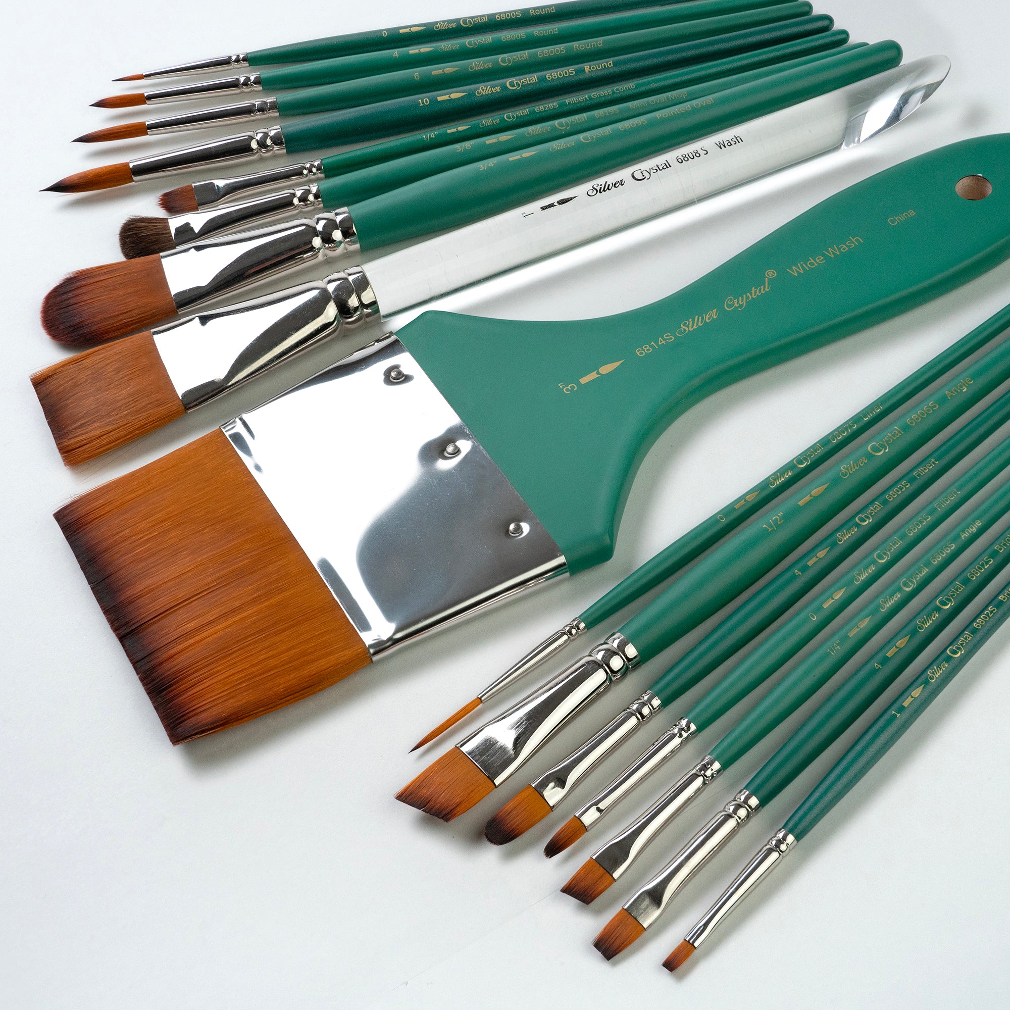 Crystal Must Haves Brush Set, 16 Brushes
