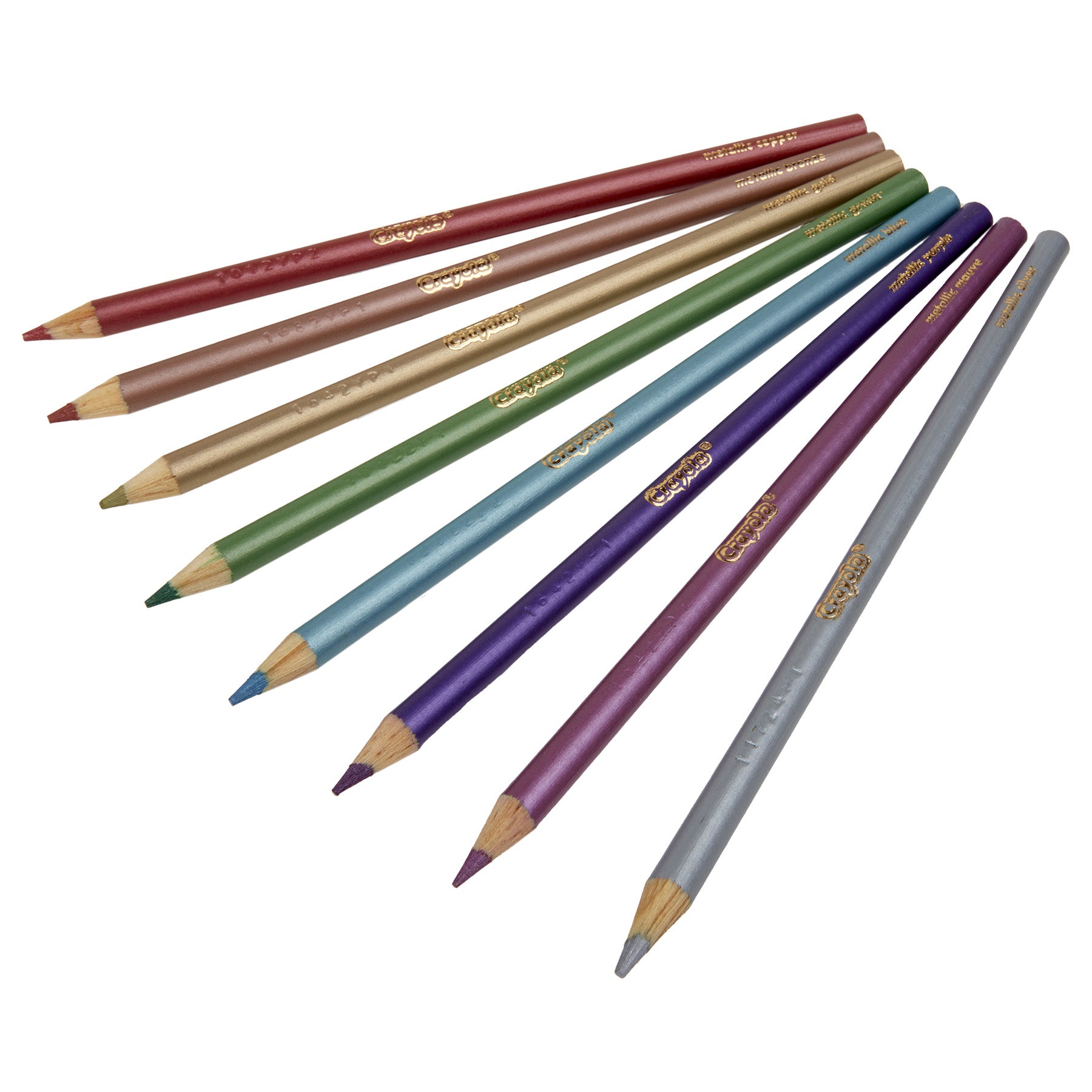 Colored Pencils, Metallic, 8 Count