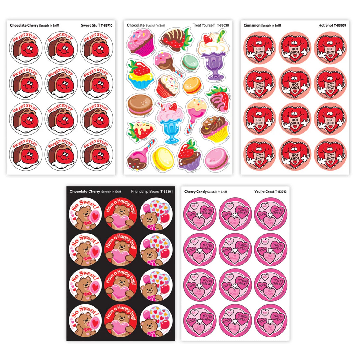 Valentine's Mixed Stickers Set