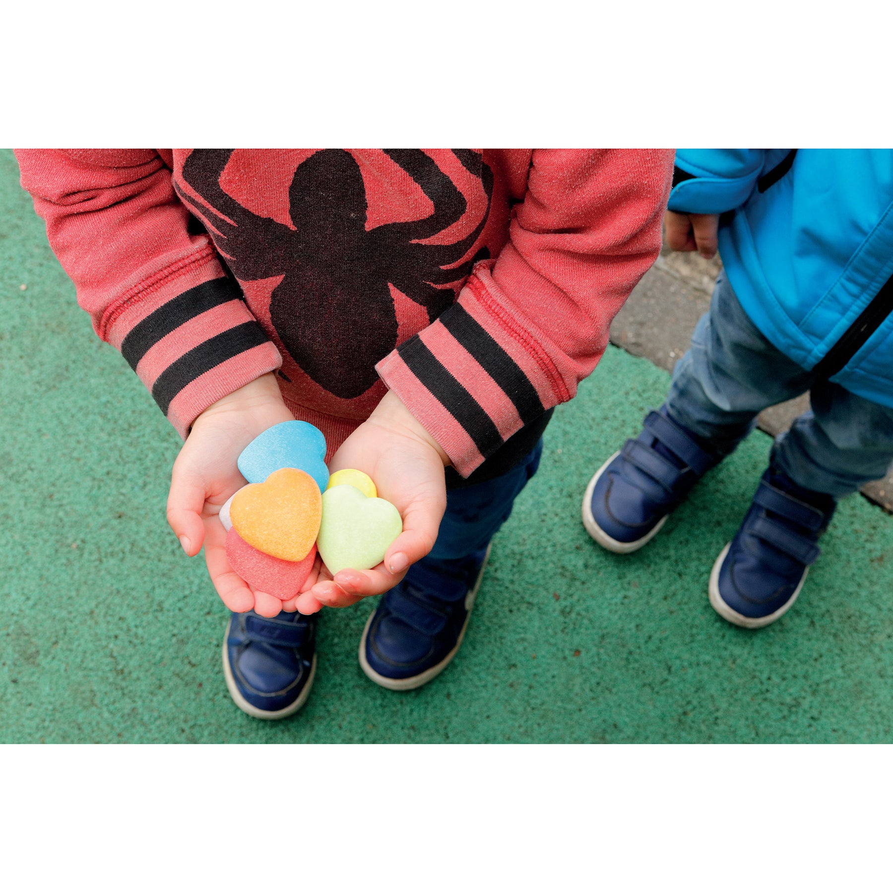 Kindness Hearts Tactile Stones