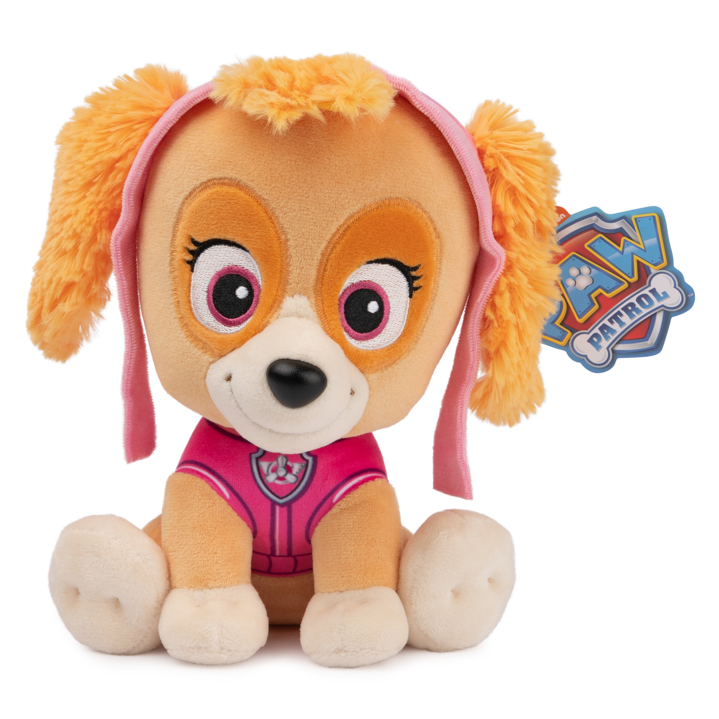 GUND PAW Patrol Skye in Signature Aviator Pilot Uniform For Ages 1 and Up, 9" Styles May Vary