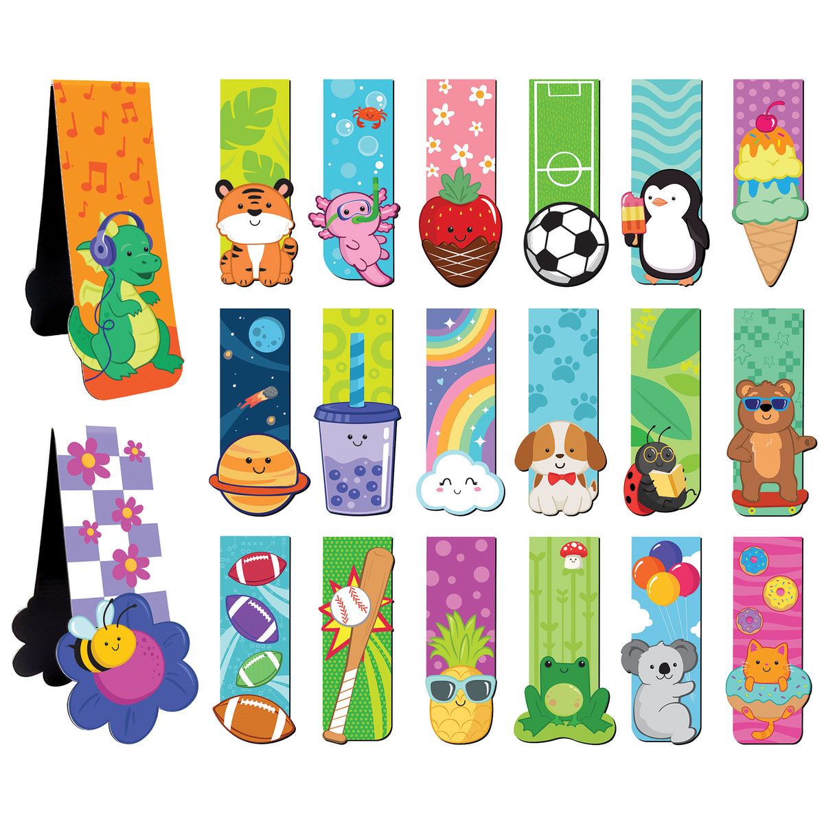 MAGNETIC BOOKMARKS