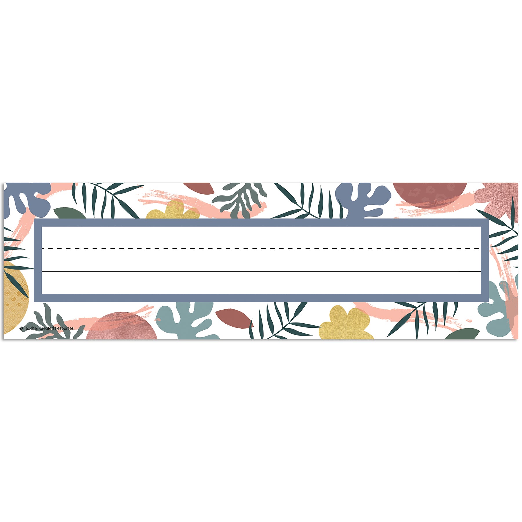 Wonderfully Wild Flat Name Plates, 3-1/2" x 11-1/2", Pack of 36