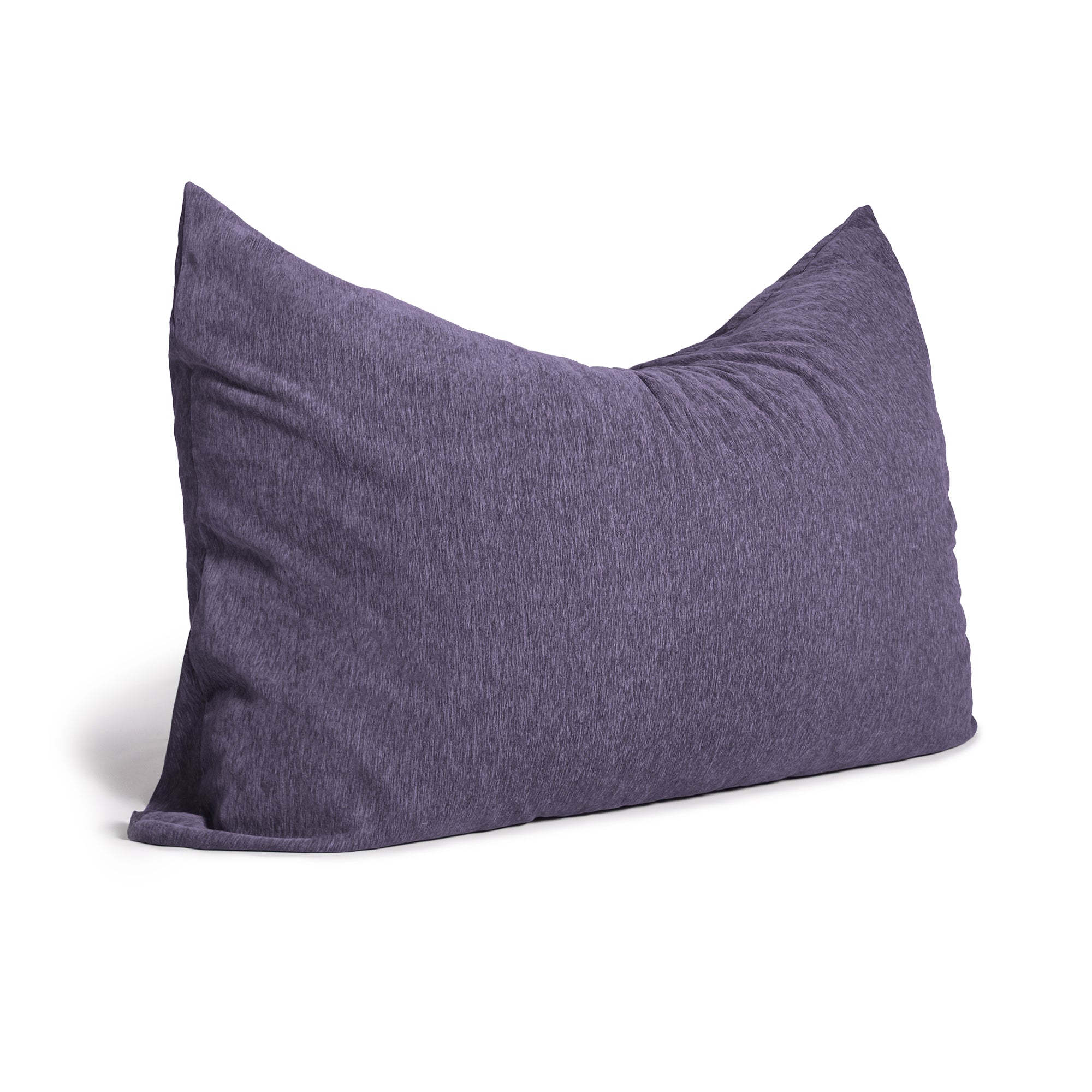 Jaxx 5.5 ft Pillow Saxx Foam Bean Bag Pillow, Premium Chenille Cover, Plum
