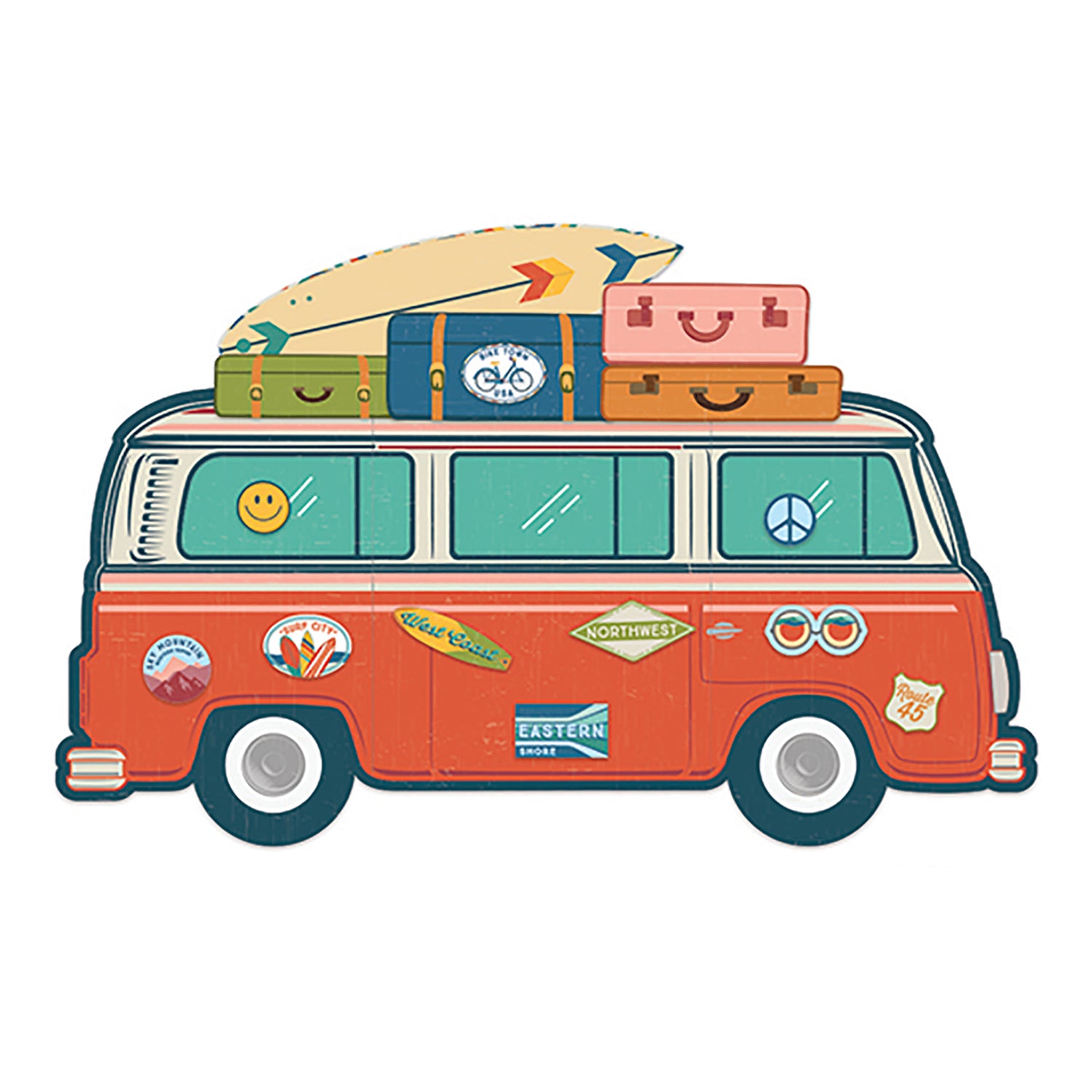 Adventurer Enjoy the Journey Giant Van Bulletin Board Set