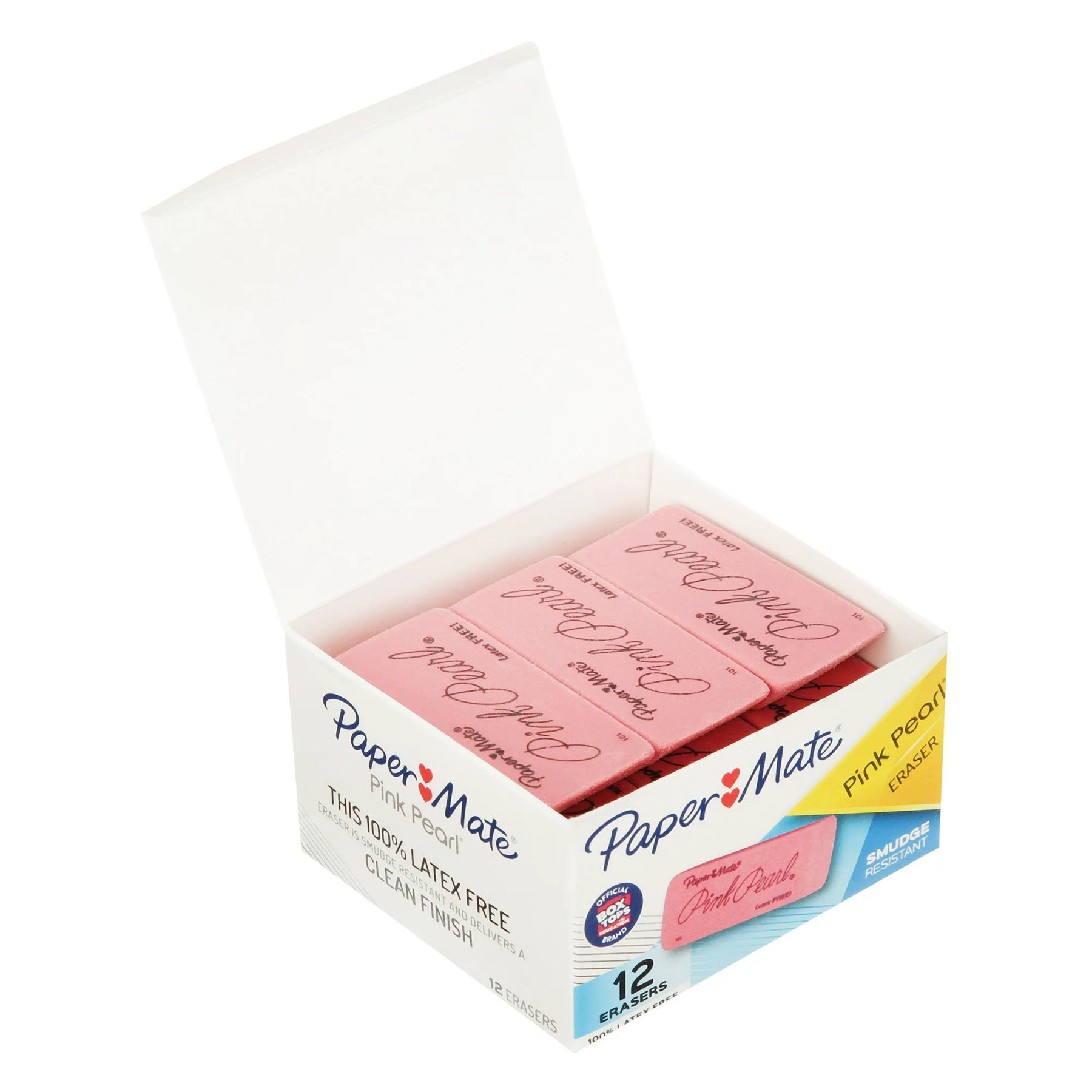 Pink Pearl® Eraser, Large, Box of 12